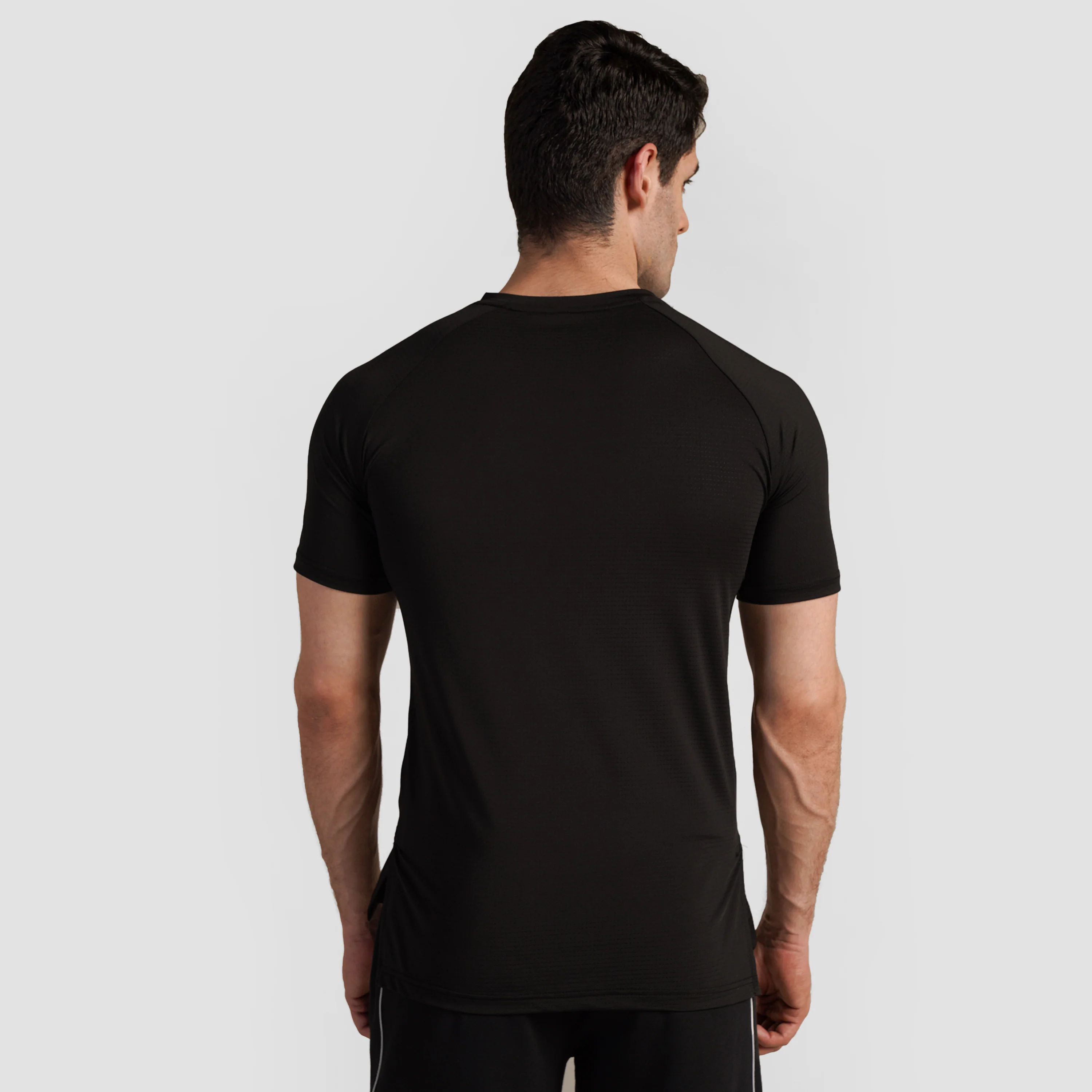 Mesh Motion Tee (Black) - Image 2