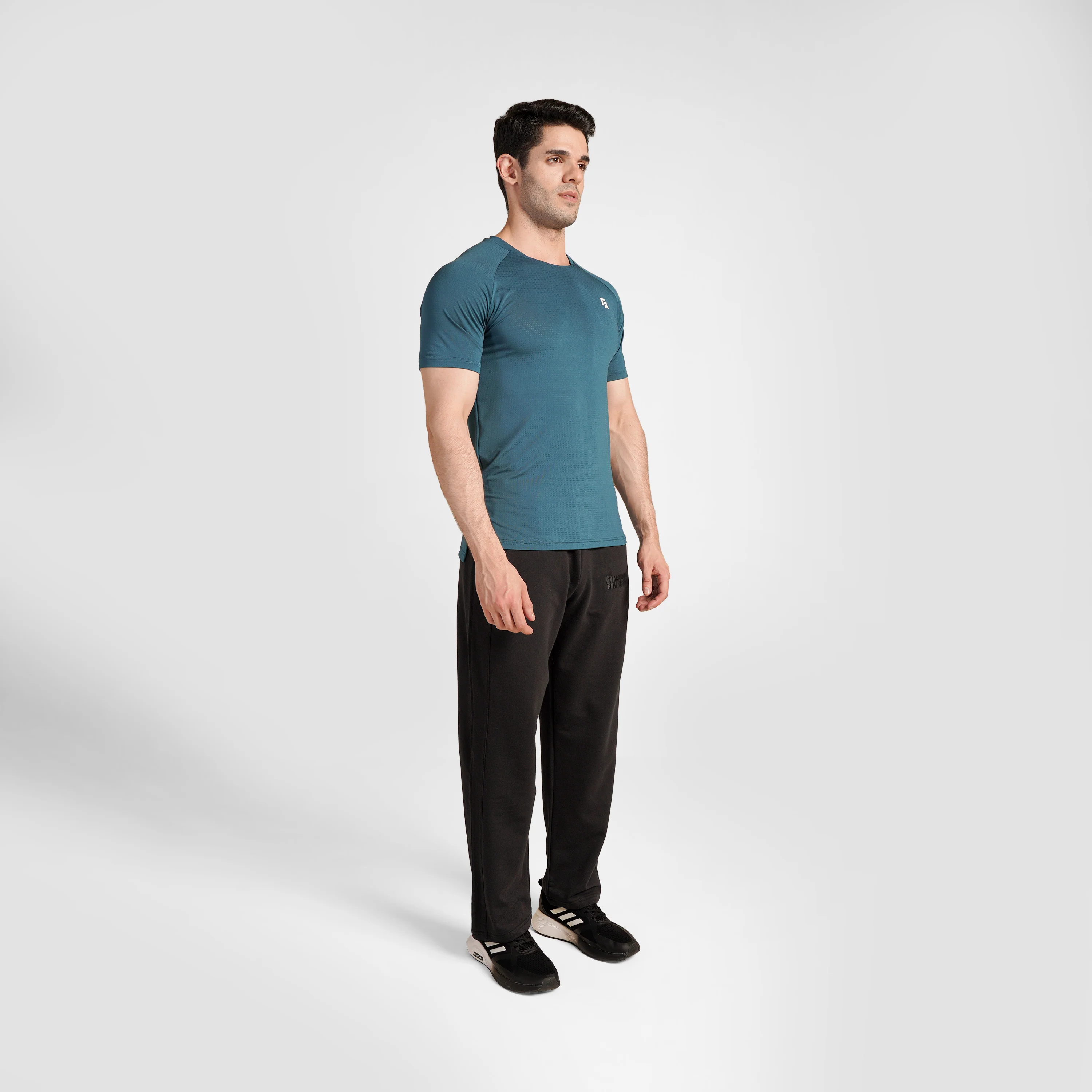 Mesh Motion Tee (Teal) - Image 2