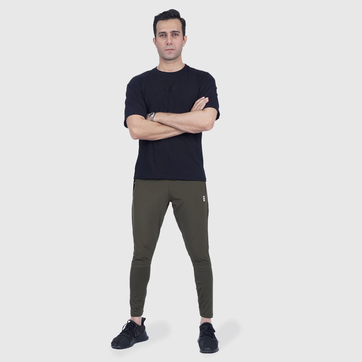 Micro Block Bottoms (Olive) - Image 4