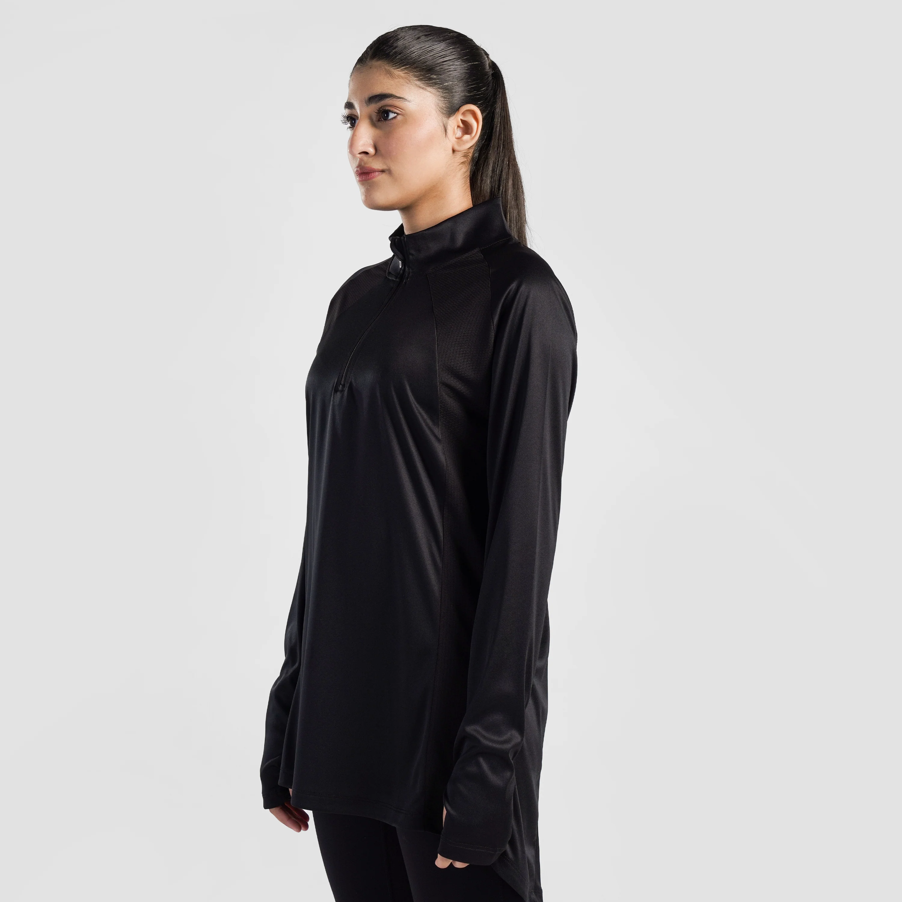 Modest Active Top (Black) - Image 3