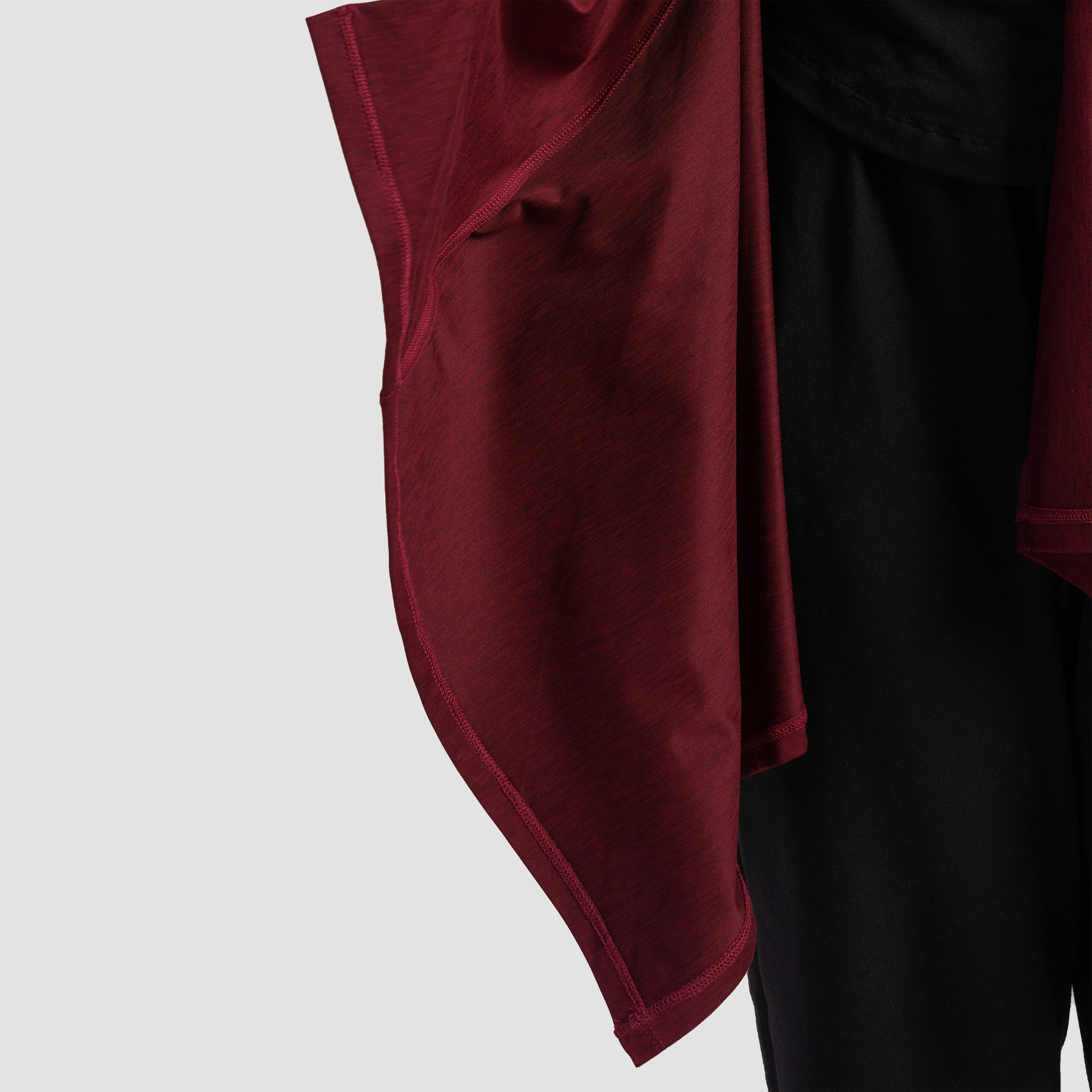 Modest Wrap (Maroon) - Image 6