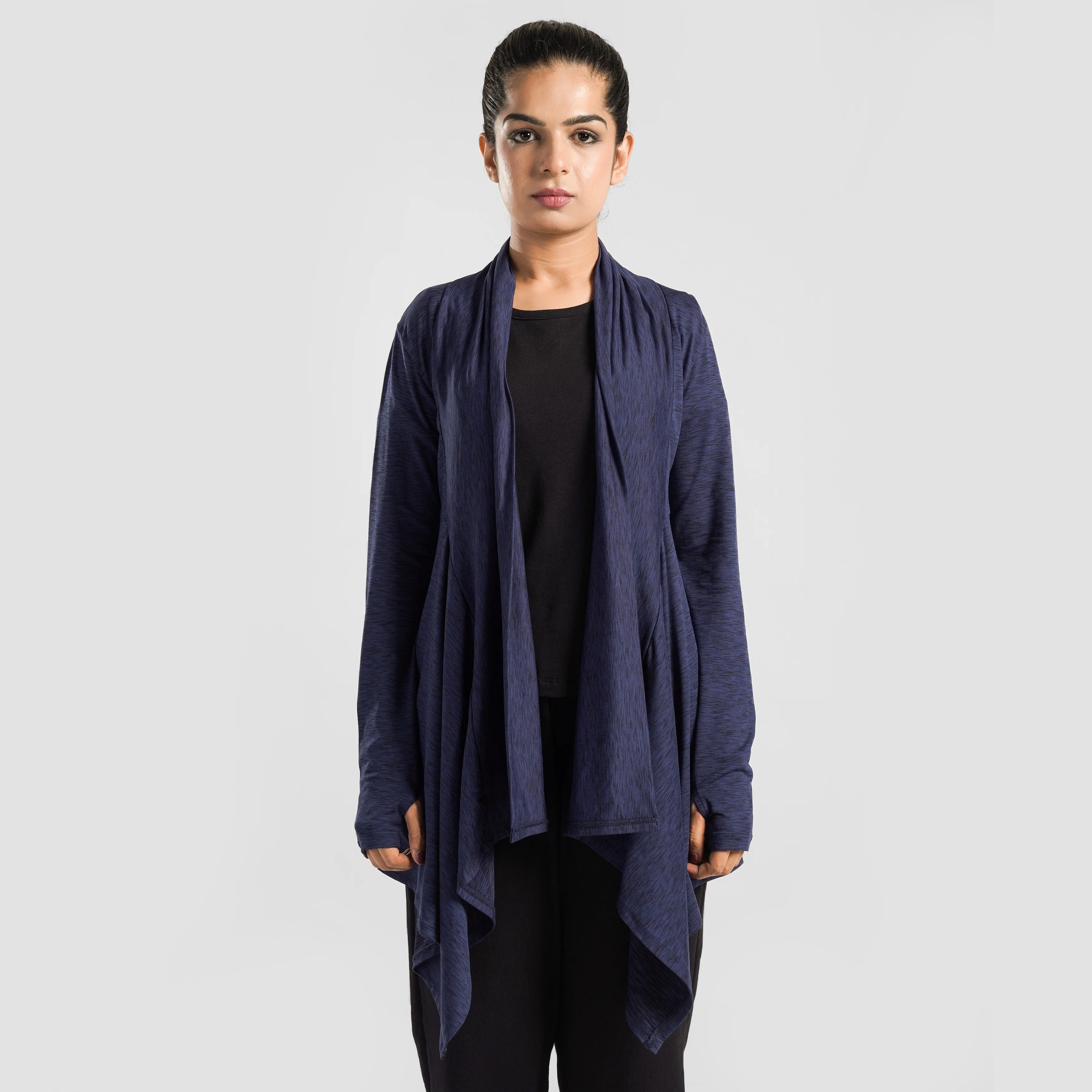 Modest Wrap (Navy) - Image 2