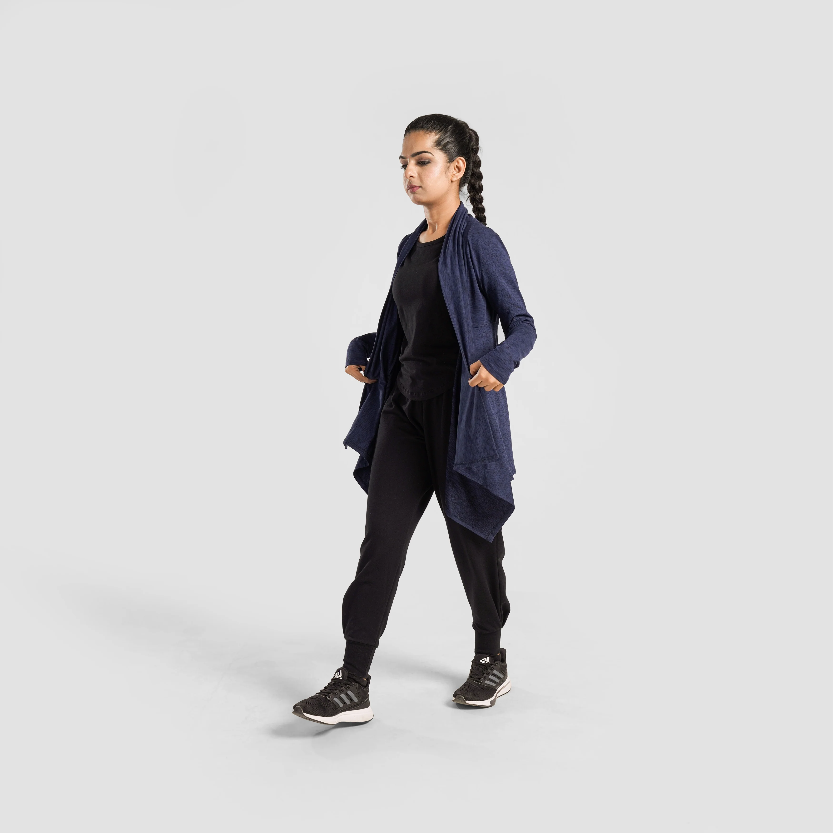Modest Wrap (Navy) - Image 4