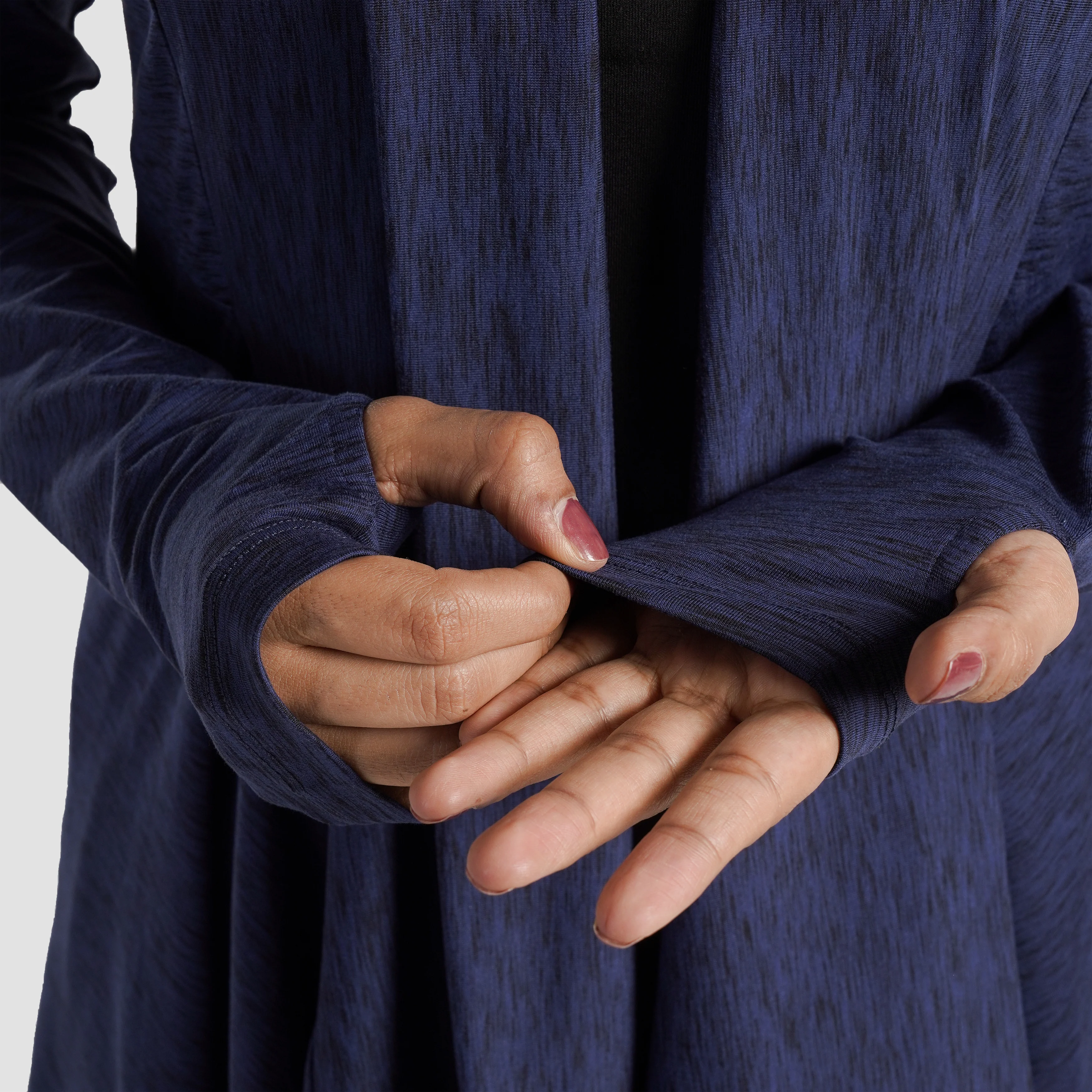Modest Wrap (Navy) - Image 6