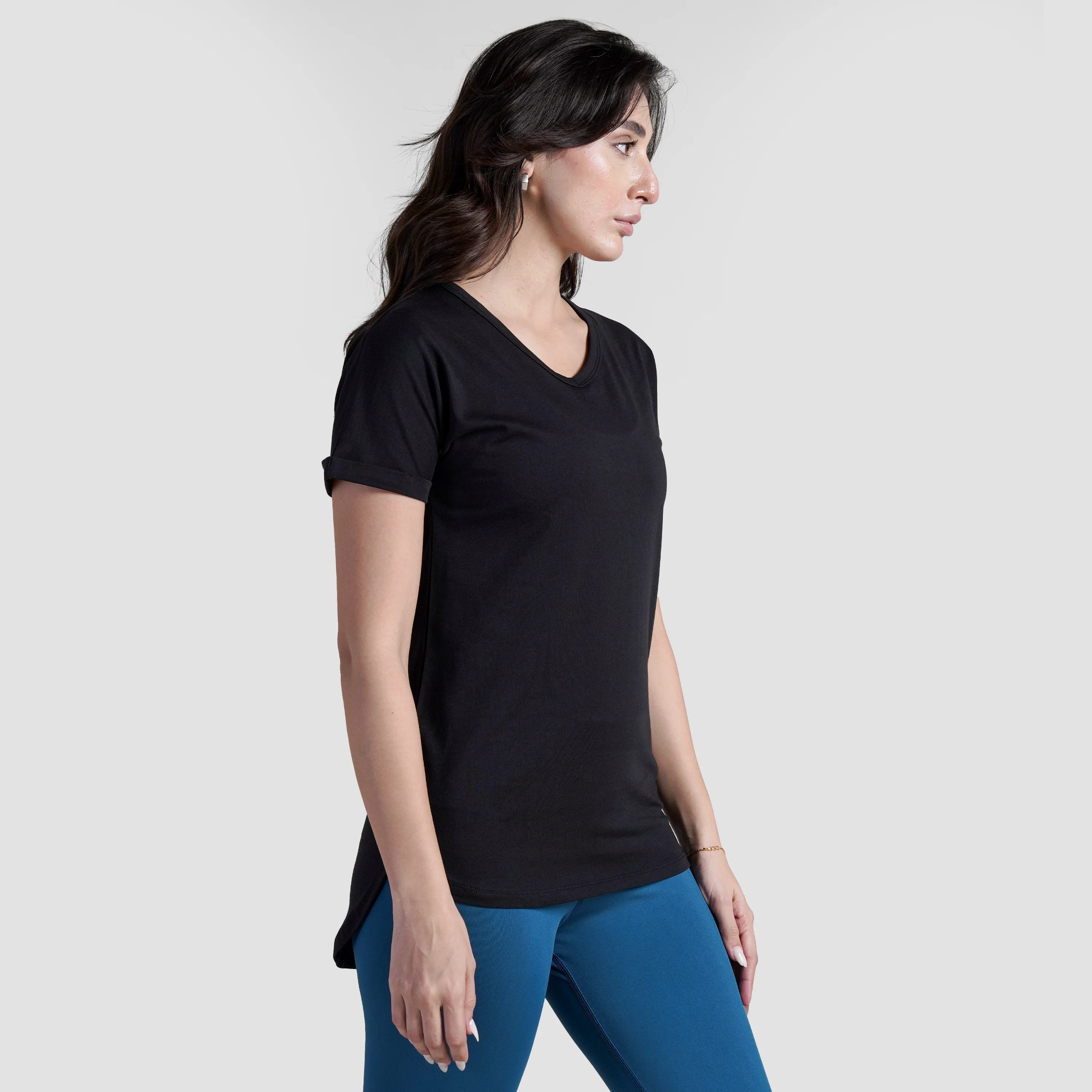 Modfit Long Tee (Black) - Image 3