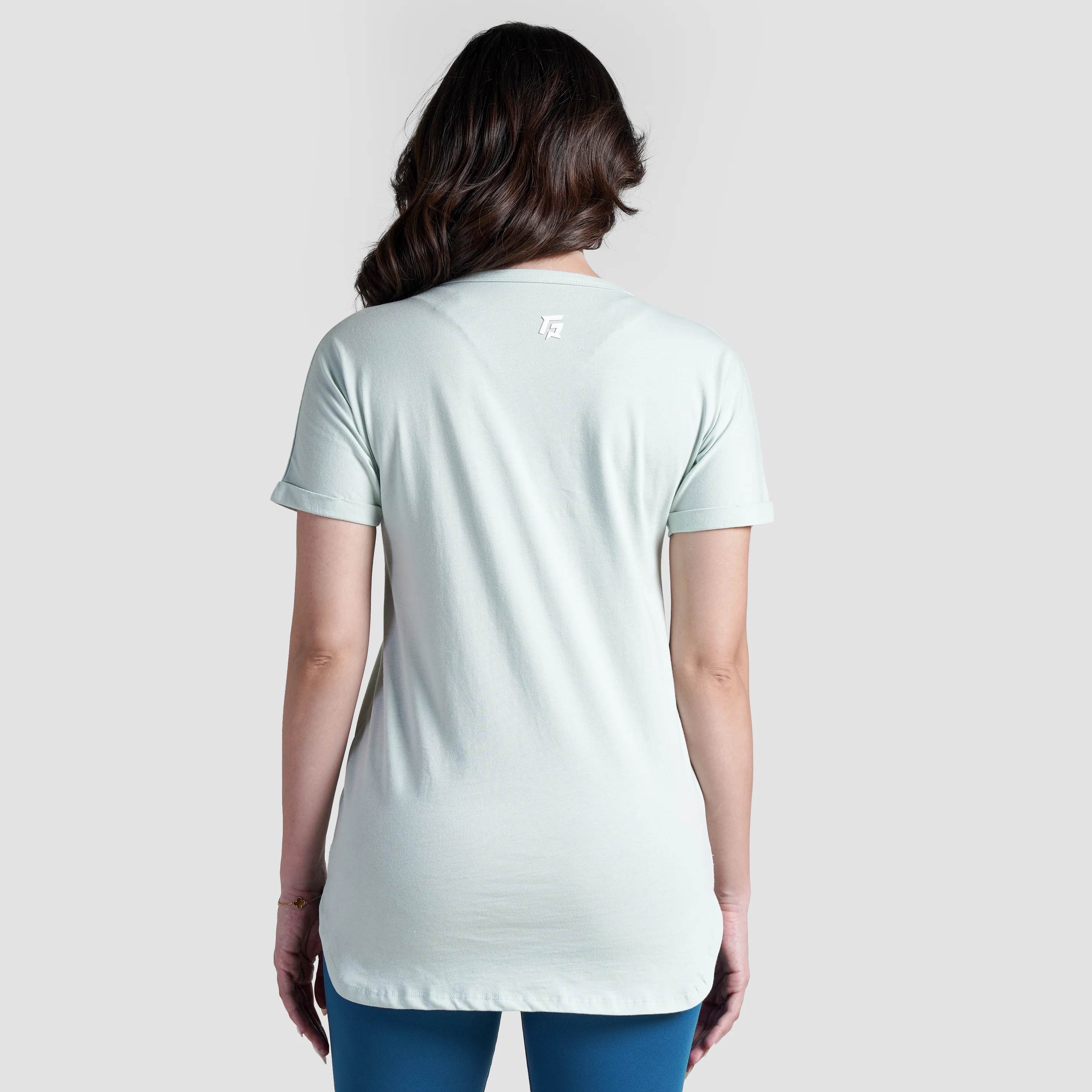 Modfit Long Tee (Light Green) - Image 2