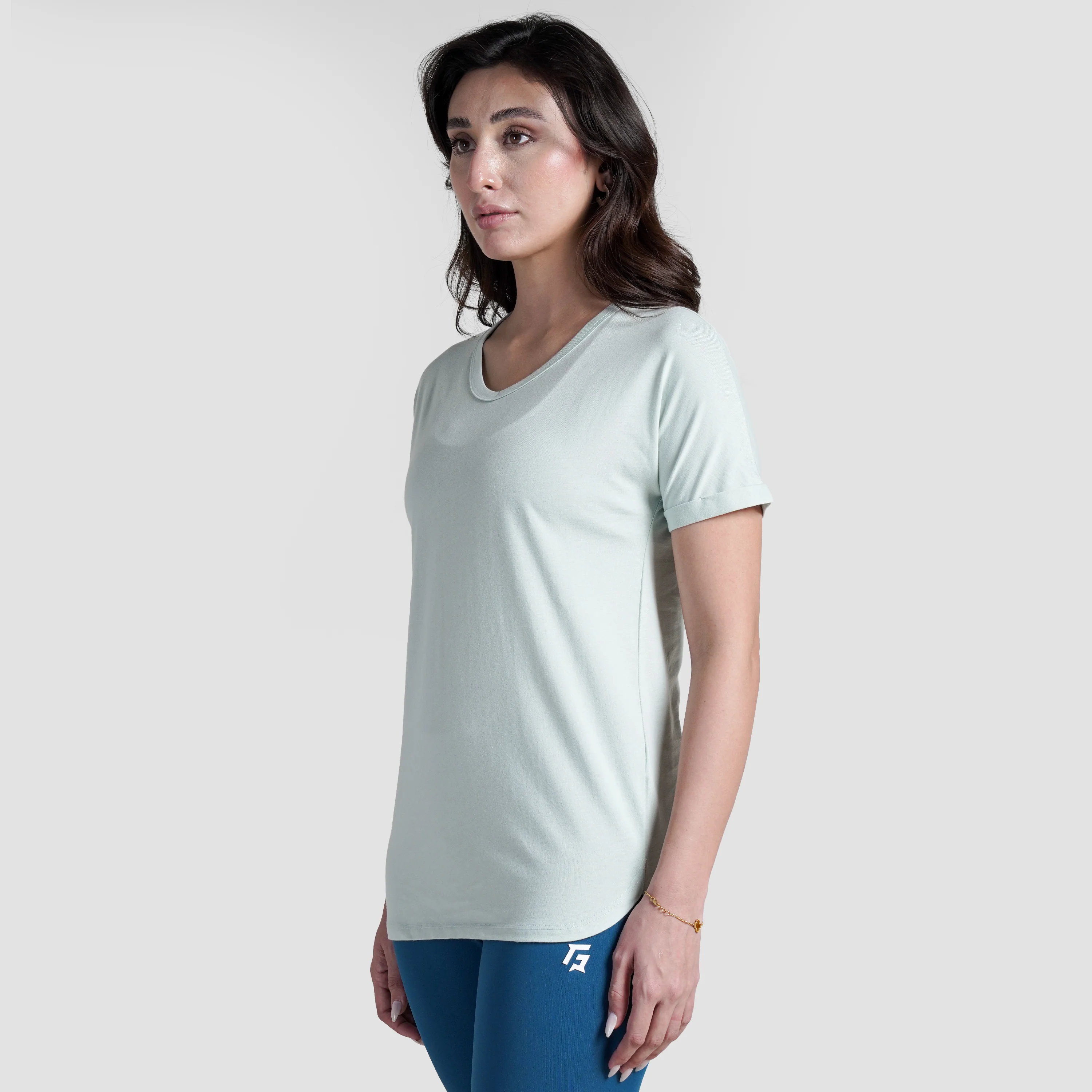 Modfit Long Tee (Light Green) - Image 3