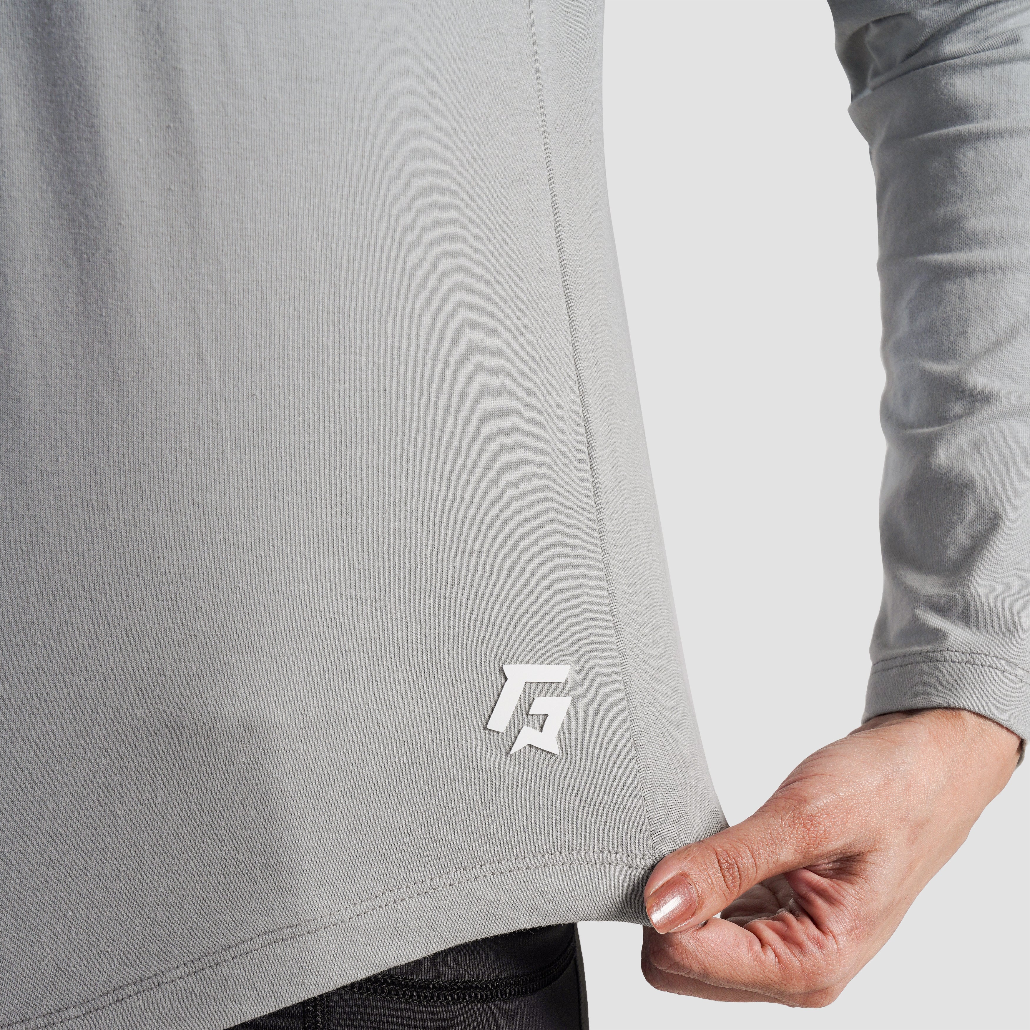 No Edge Tee (Light Grey) - Image 6