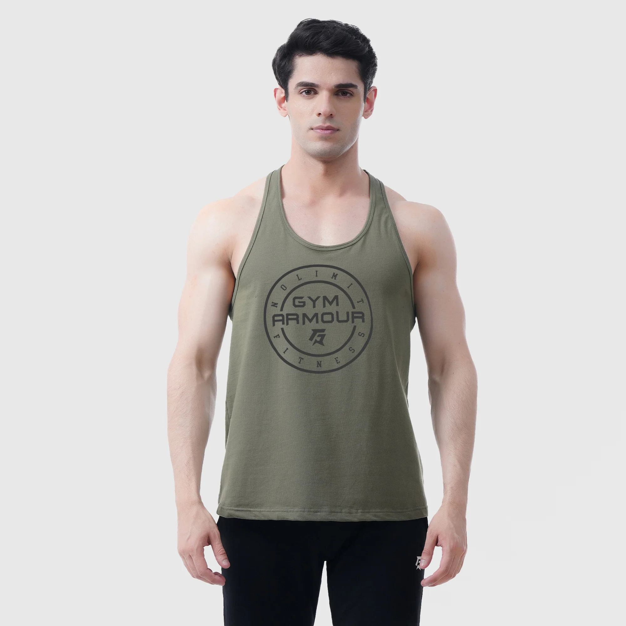 No Limit Tank (Olive) - Image 3