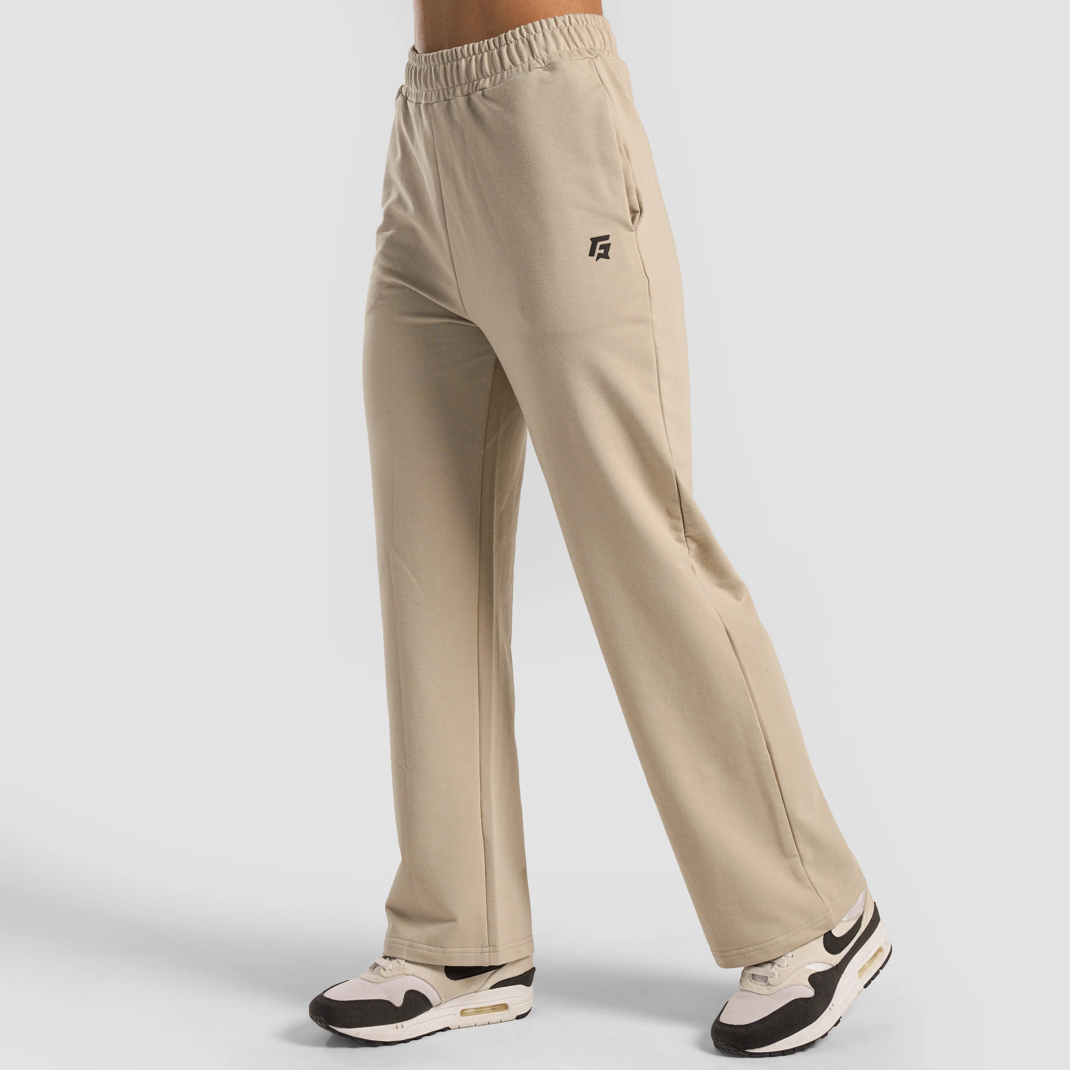 Optima Wide Pants (Beige) - Image 3
