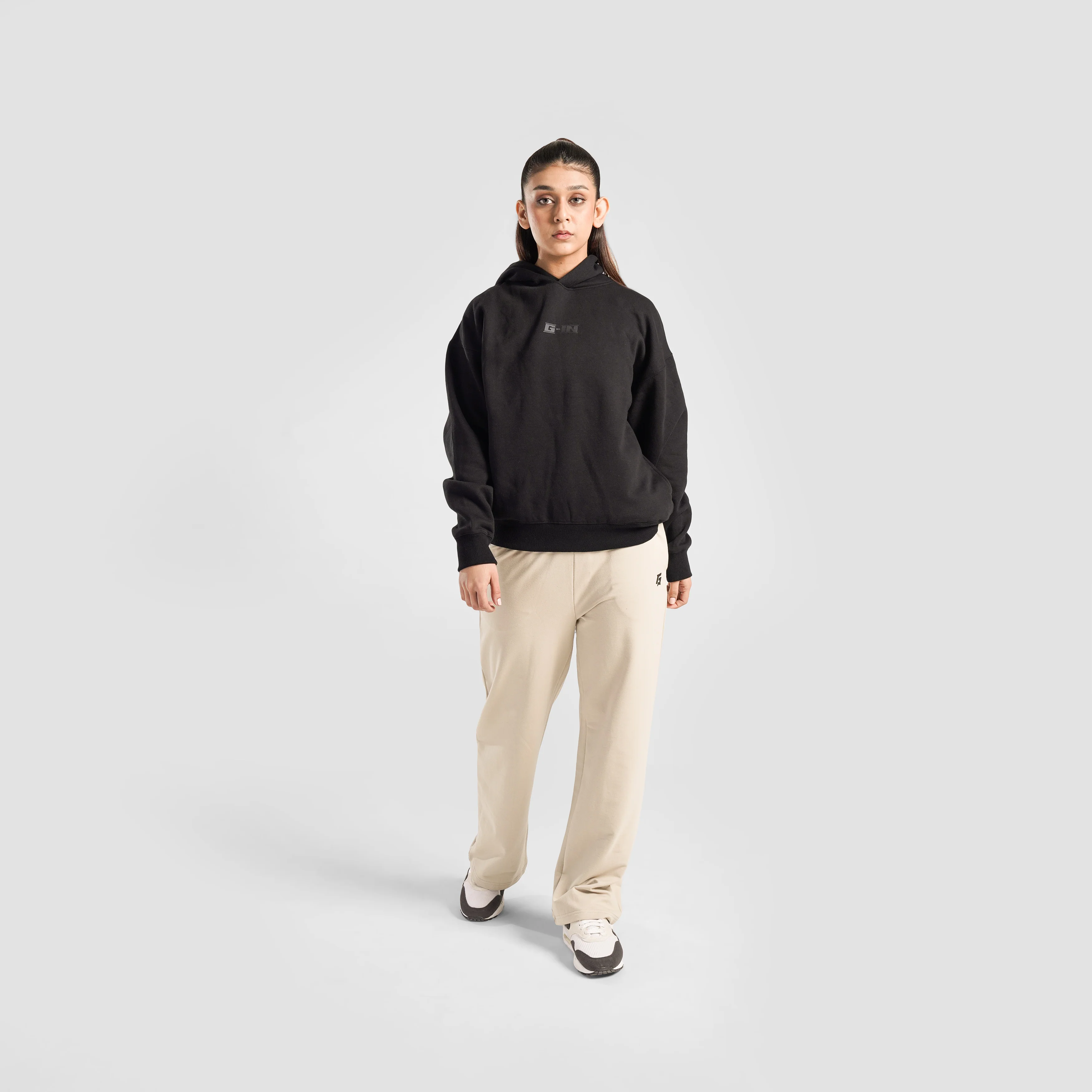 Optima Wide Pants (Beige) - Image 4