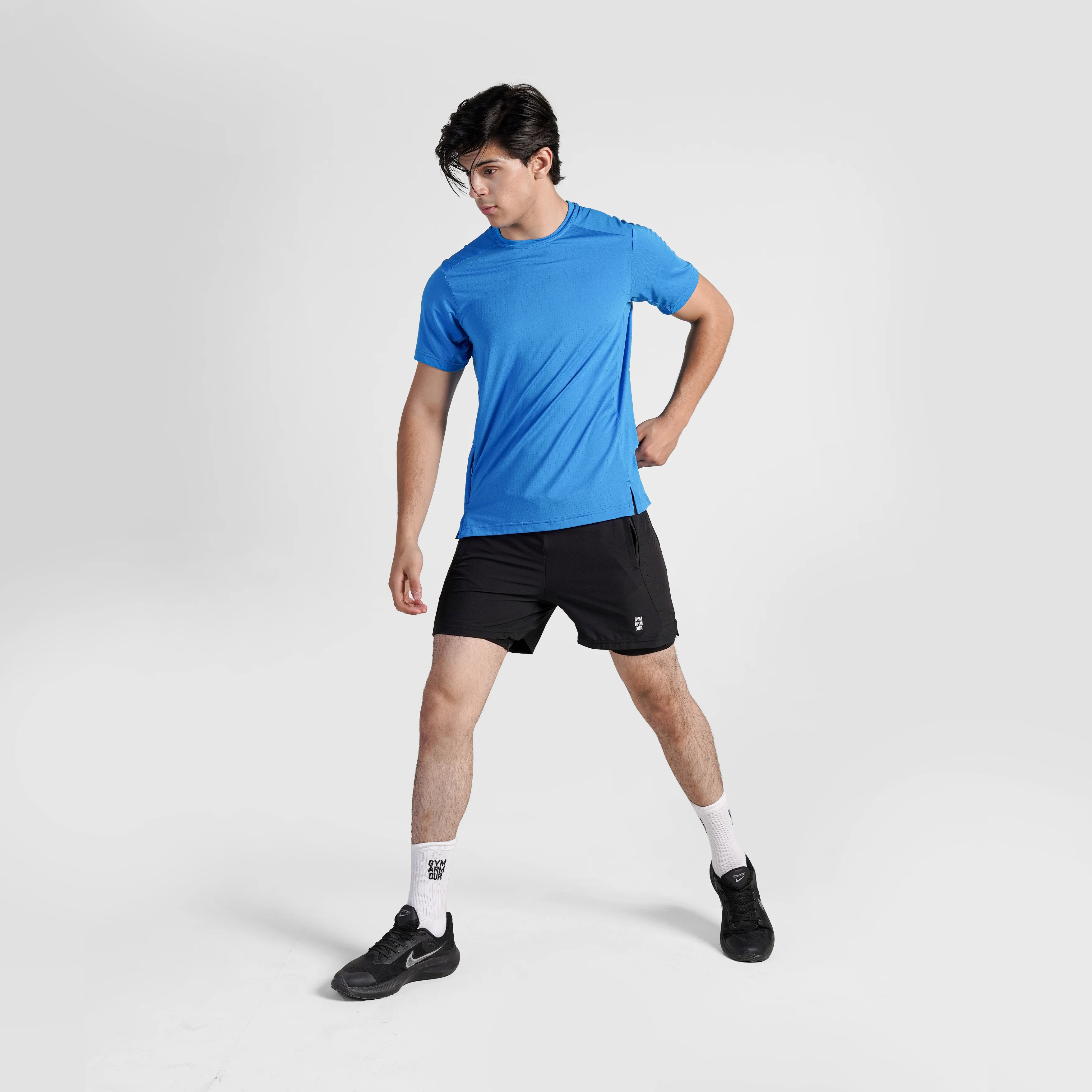 Pedal Push Tee (Aqua) - Image 4