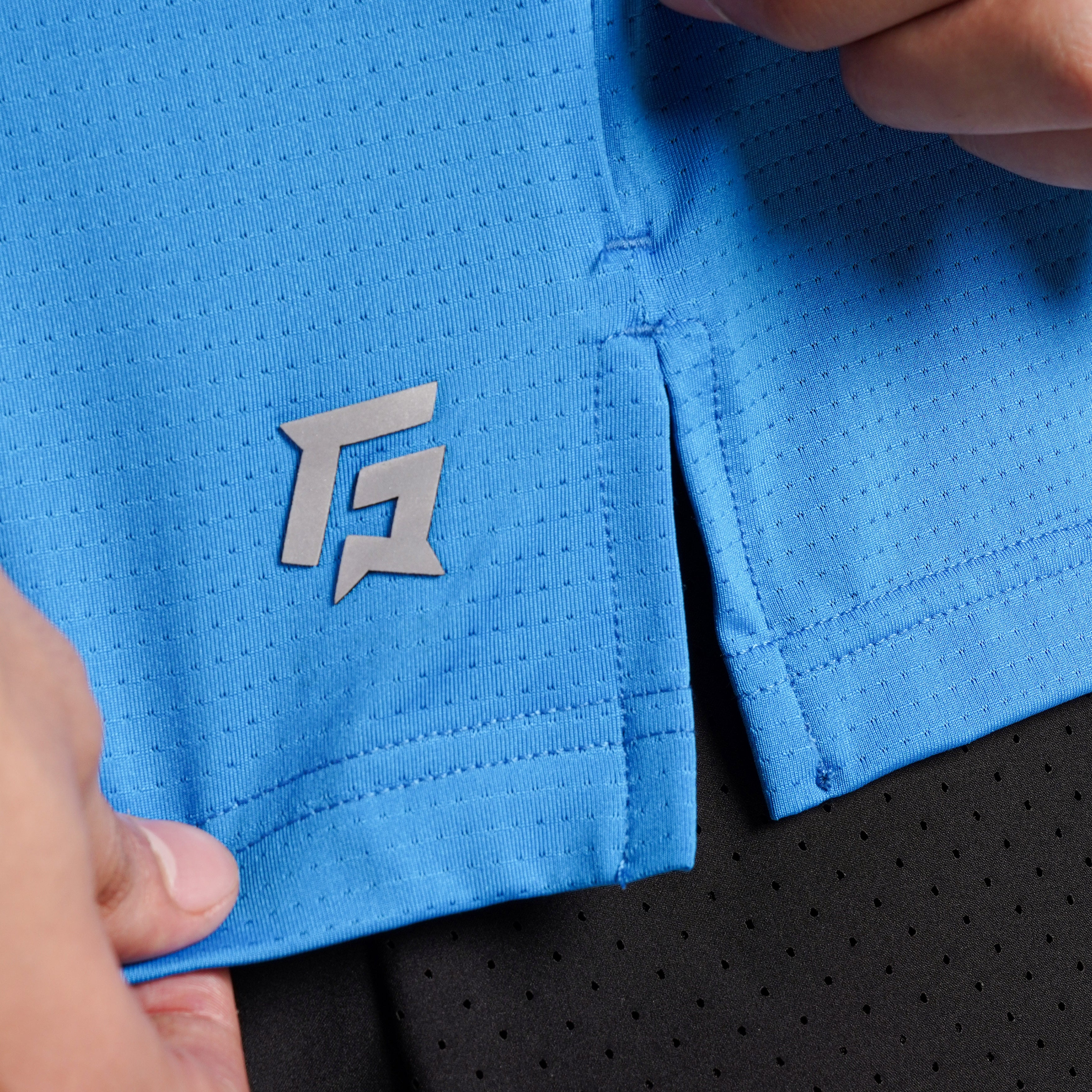 Pedal Push Tee (Aqua) - Image 6