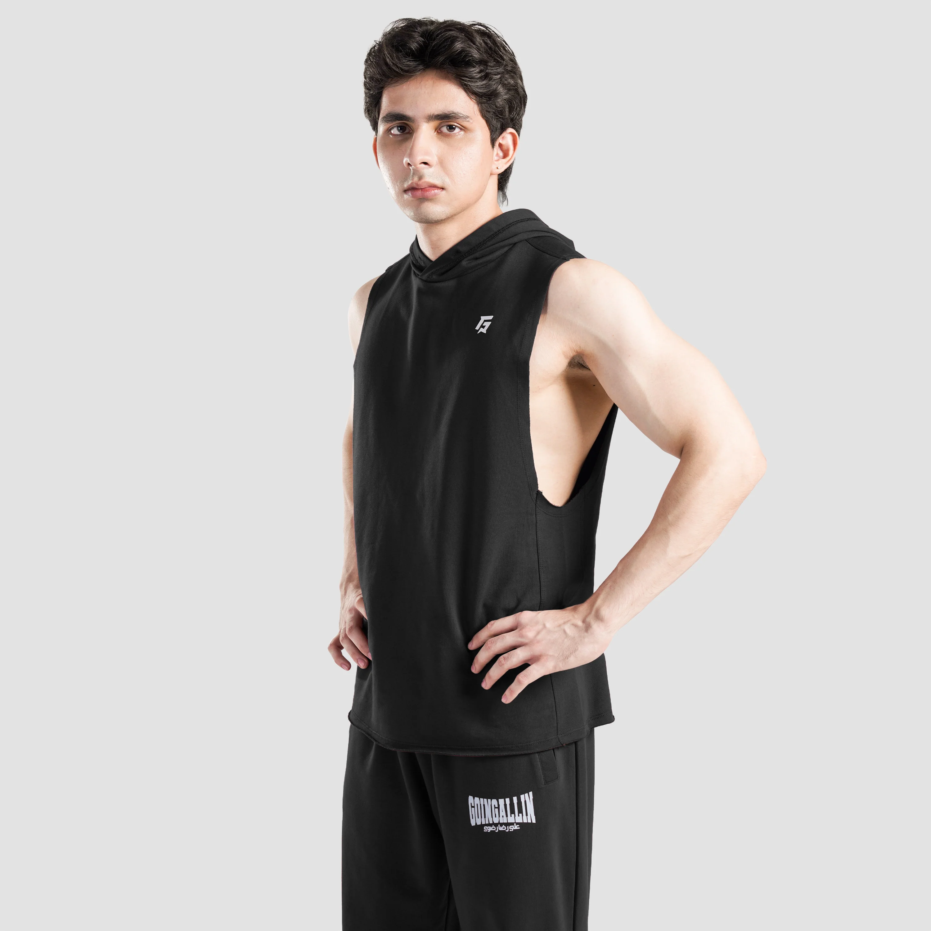 Perform Hooded Tank (Black) - Image 3