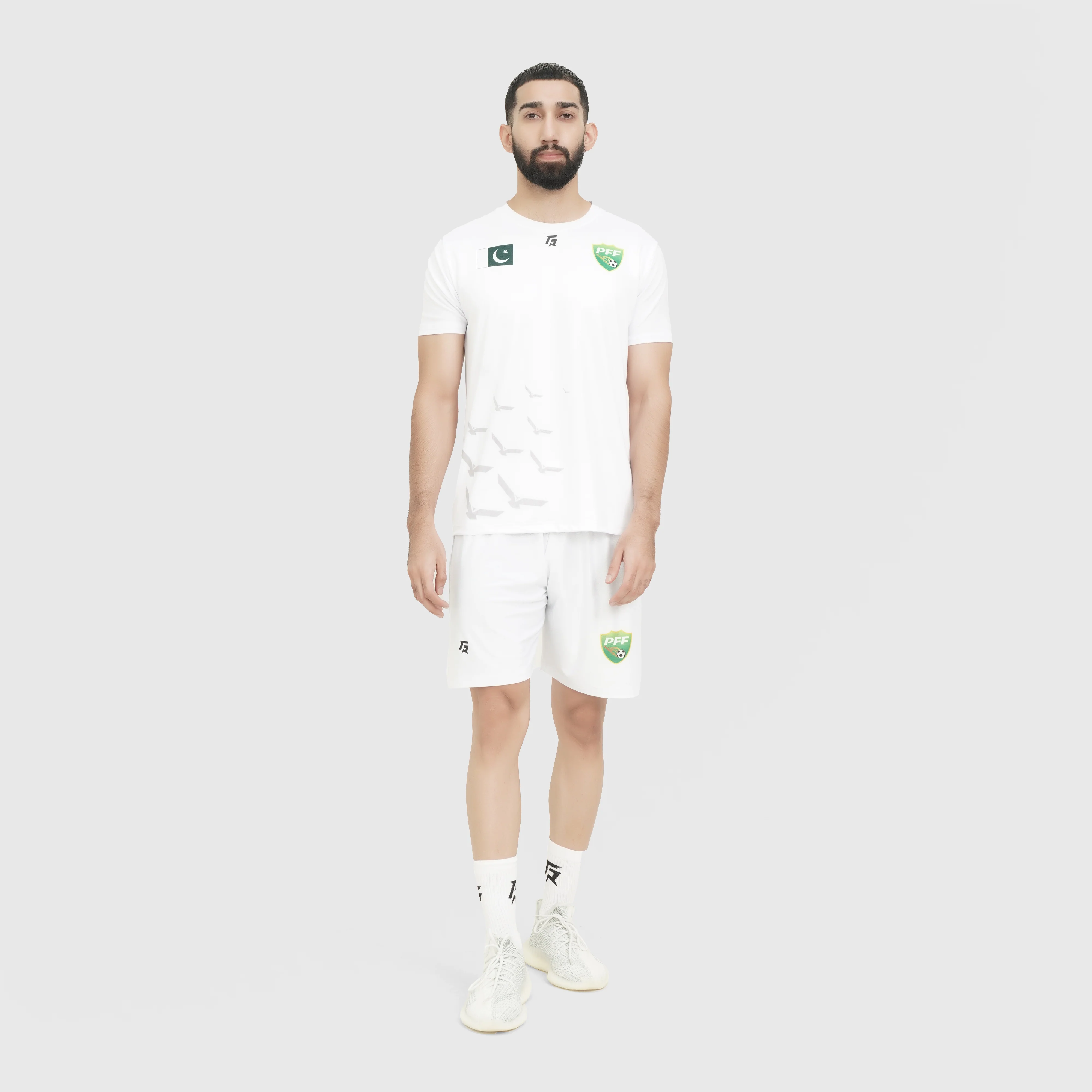 PFF Match Day Shorts (White) - Image 3