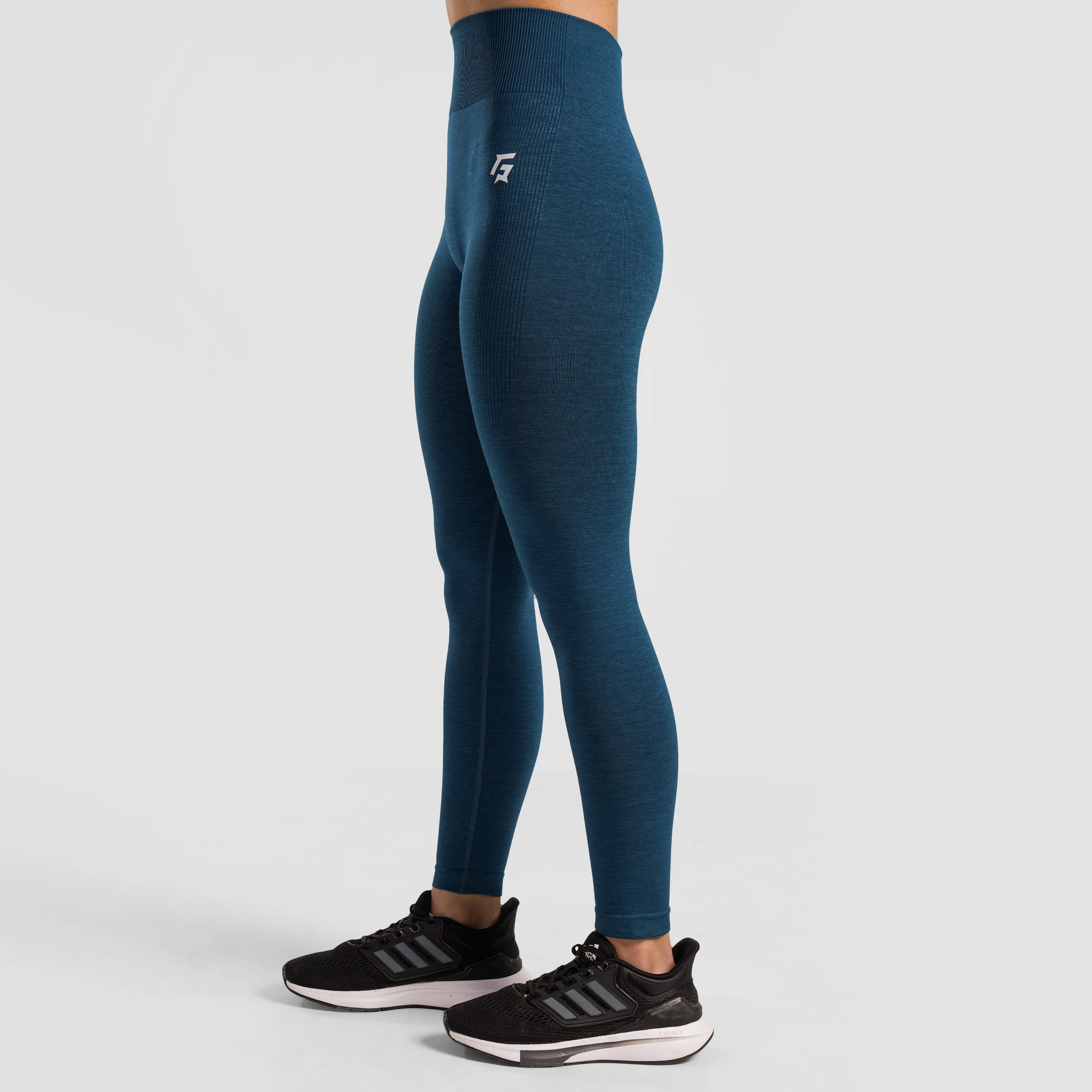 Power Flex Seamless Leggings (Blue) - Image 3