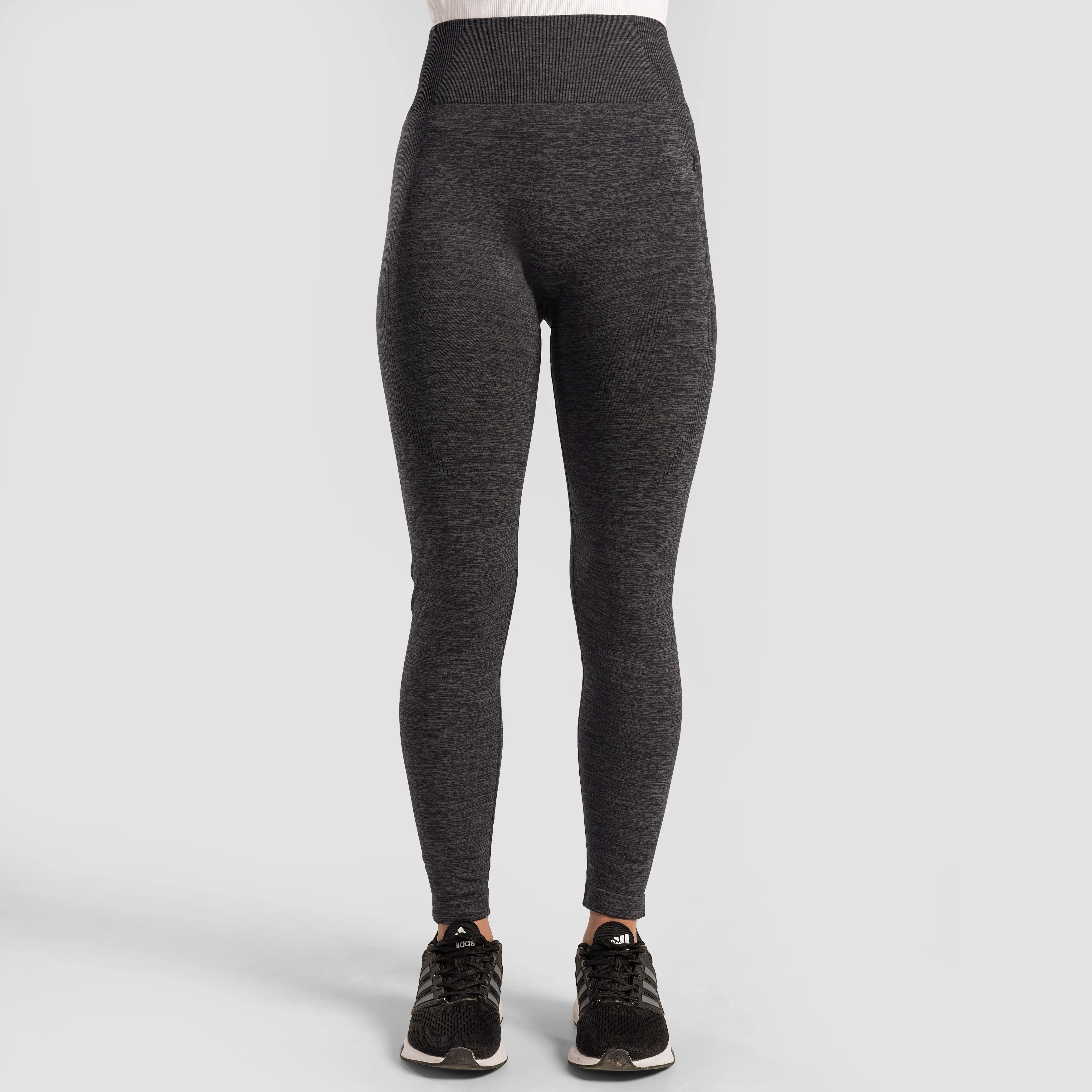 Power Flex Seamless Leggings (Grey) - Image 2