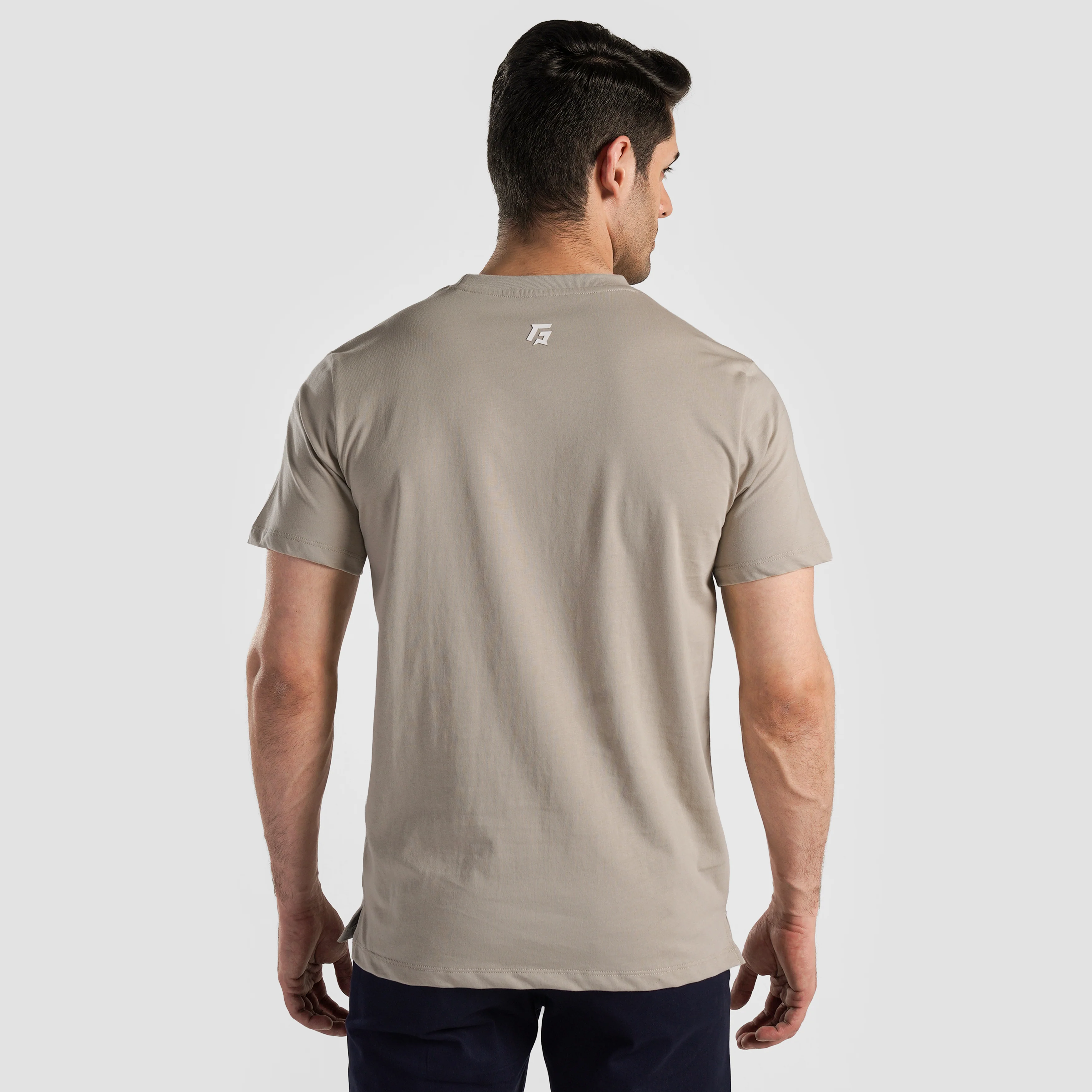 Power Move Tee (Beige) - Image 2