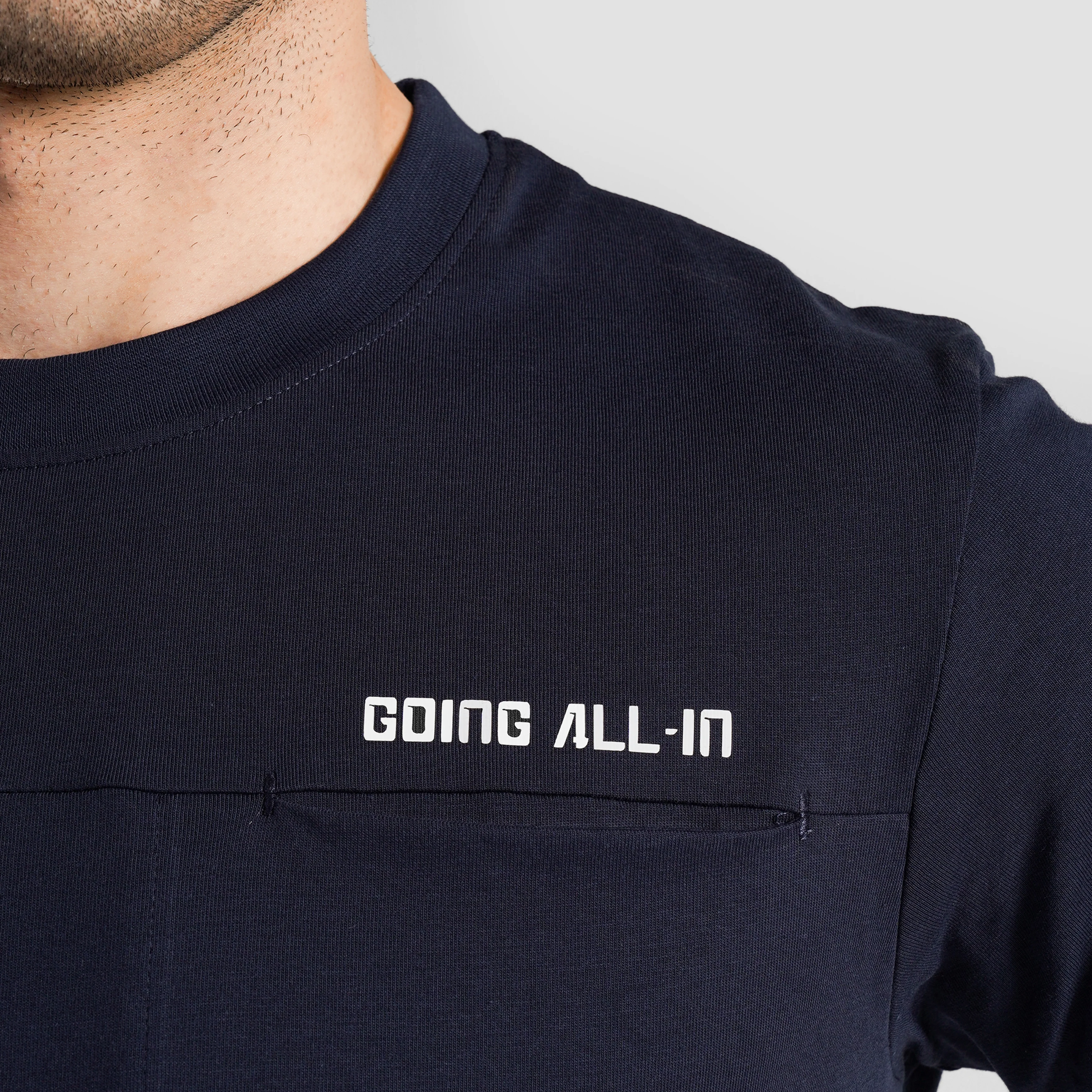 Power Move Tee (Navy) - Image 6