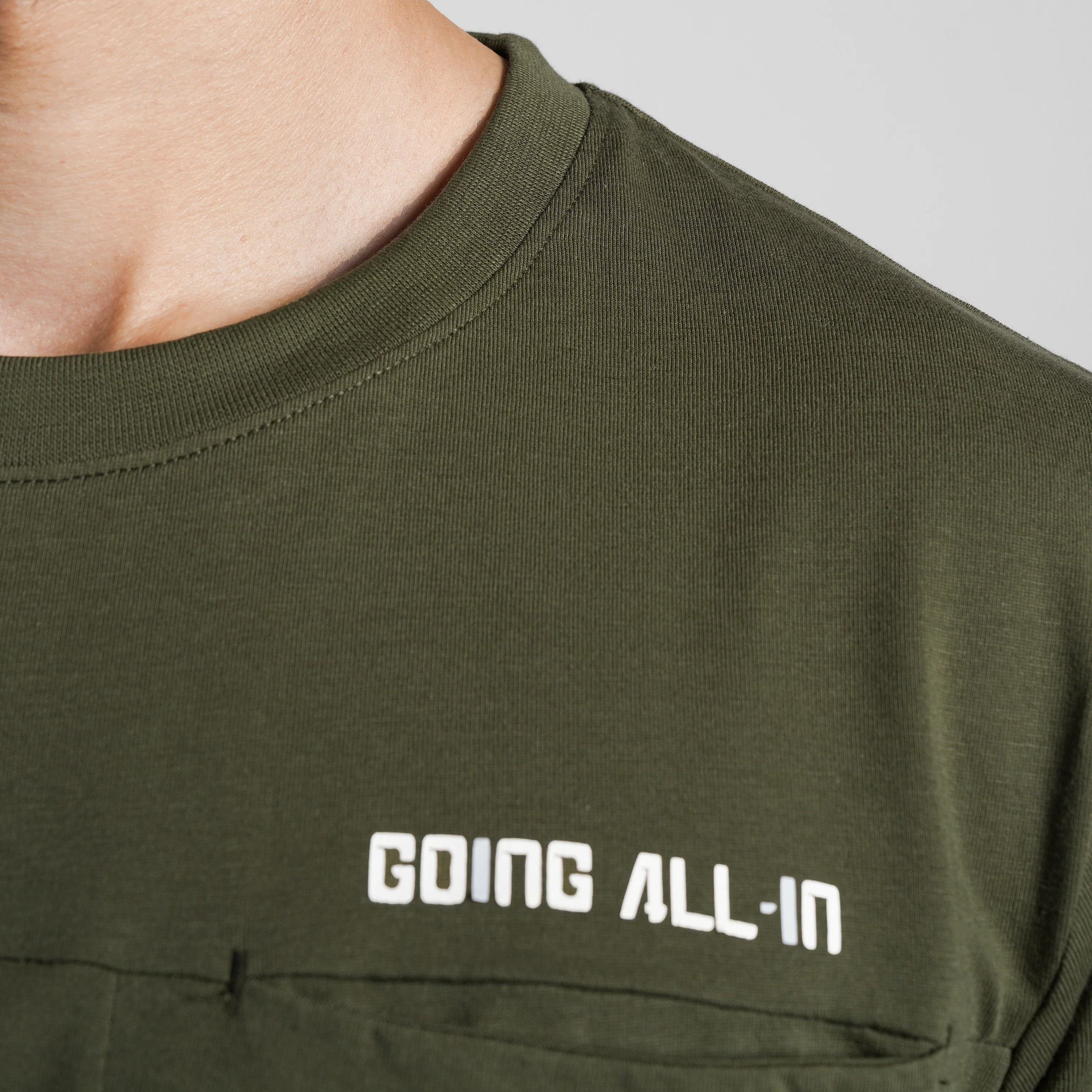 Power Move Tee (Olive) - Image 5