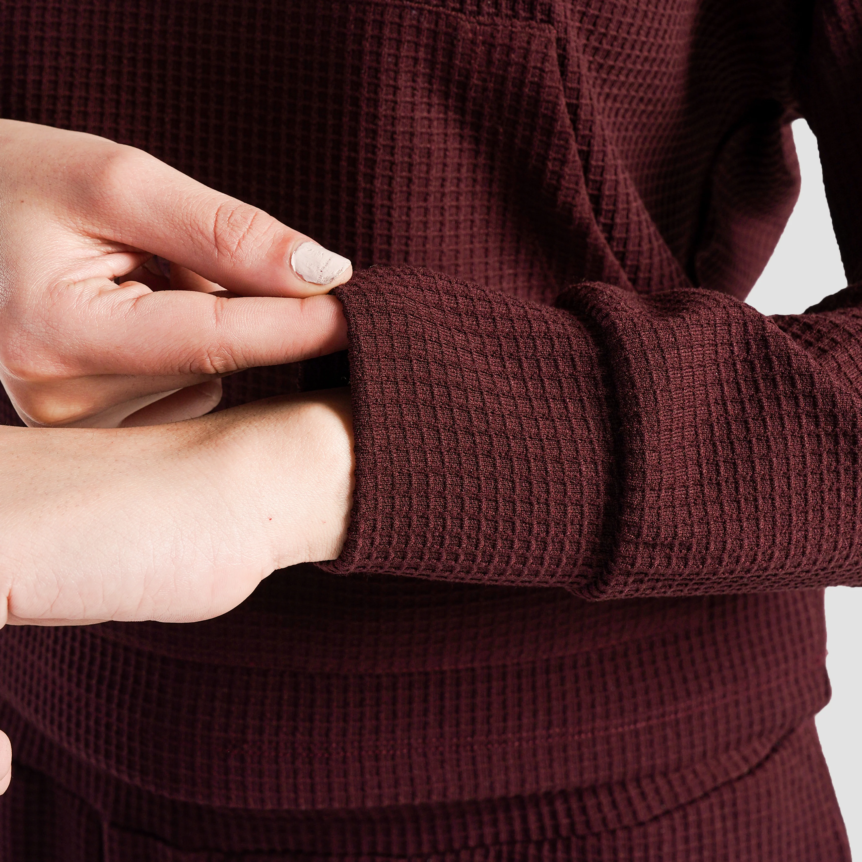 Prime Half Zip Upper (Burgundy) - Image 5