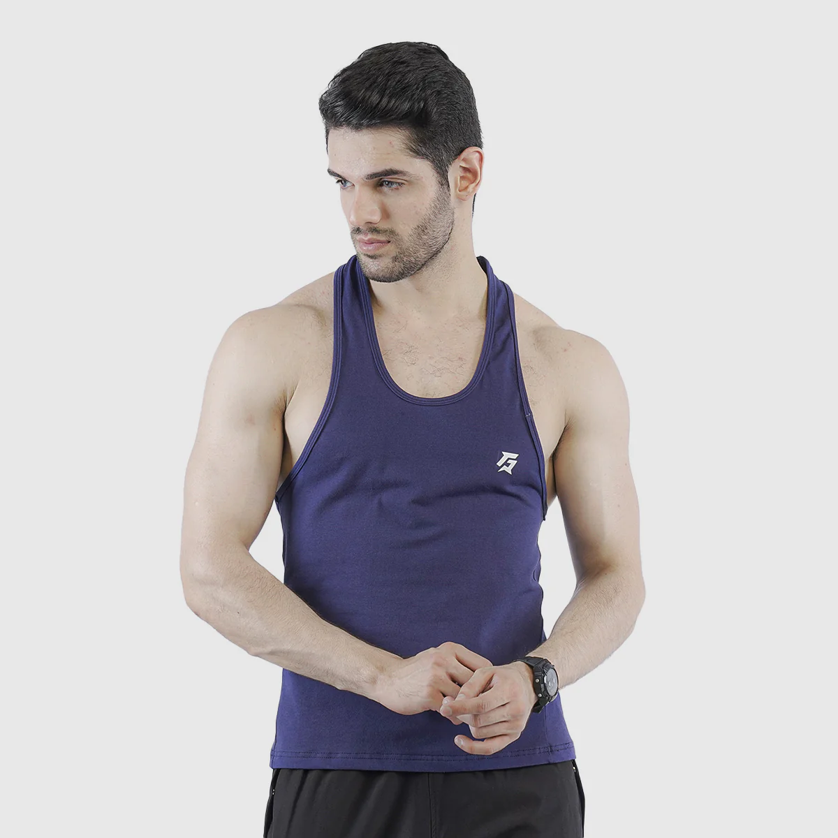 Race Tank (Navy) - Image 3