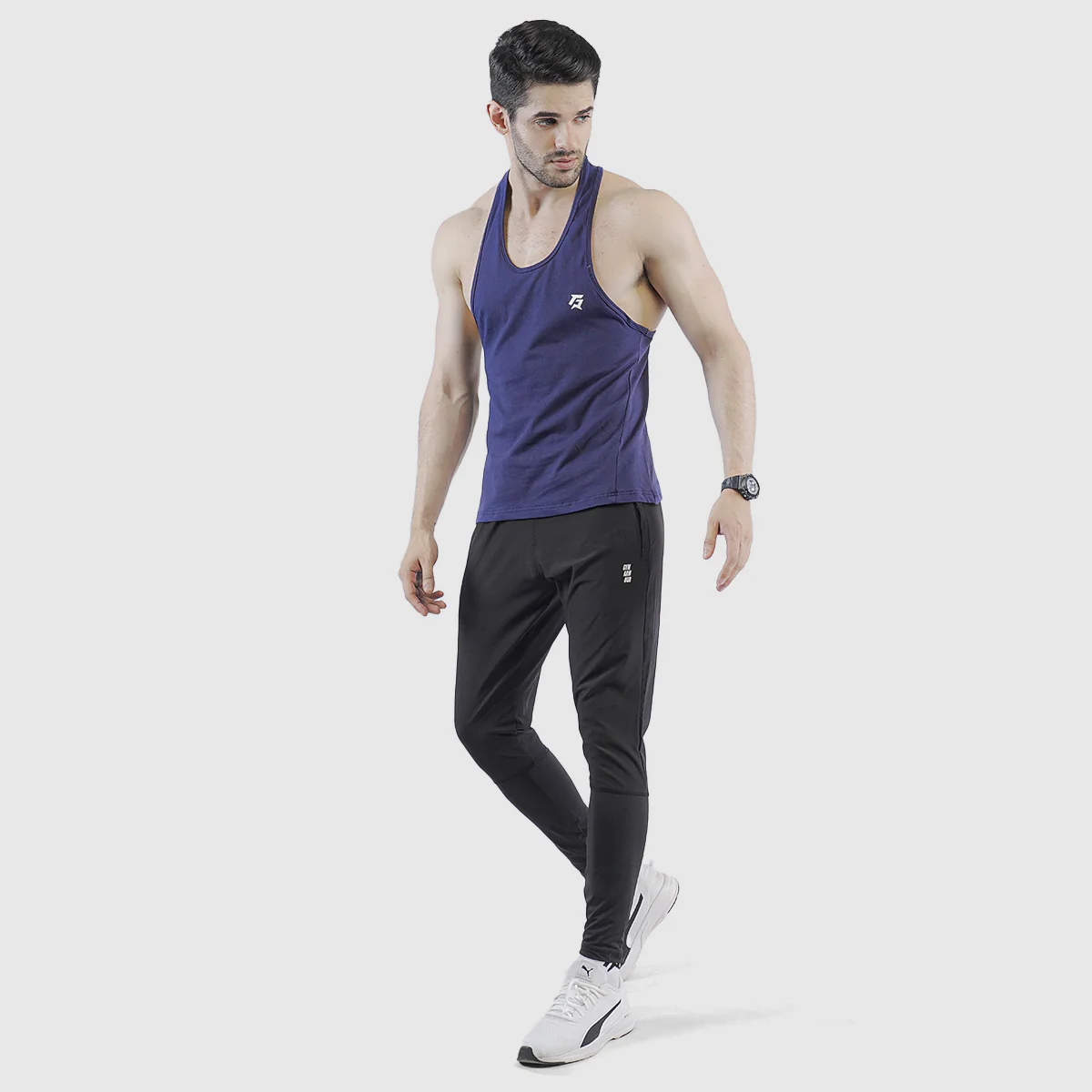 Race Tank (Navy) - Image 5