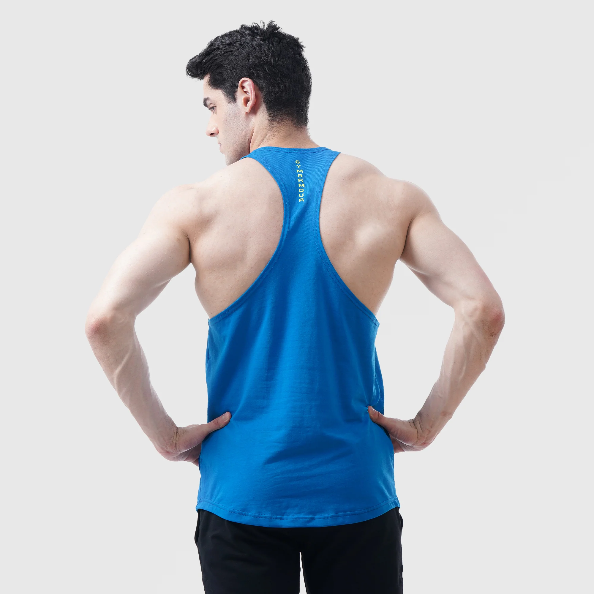 Racer Back Tank (Blue) - Image 2