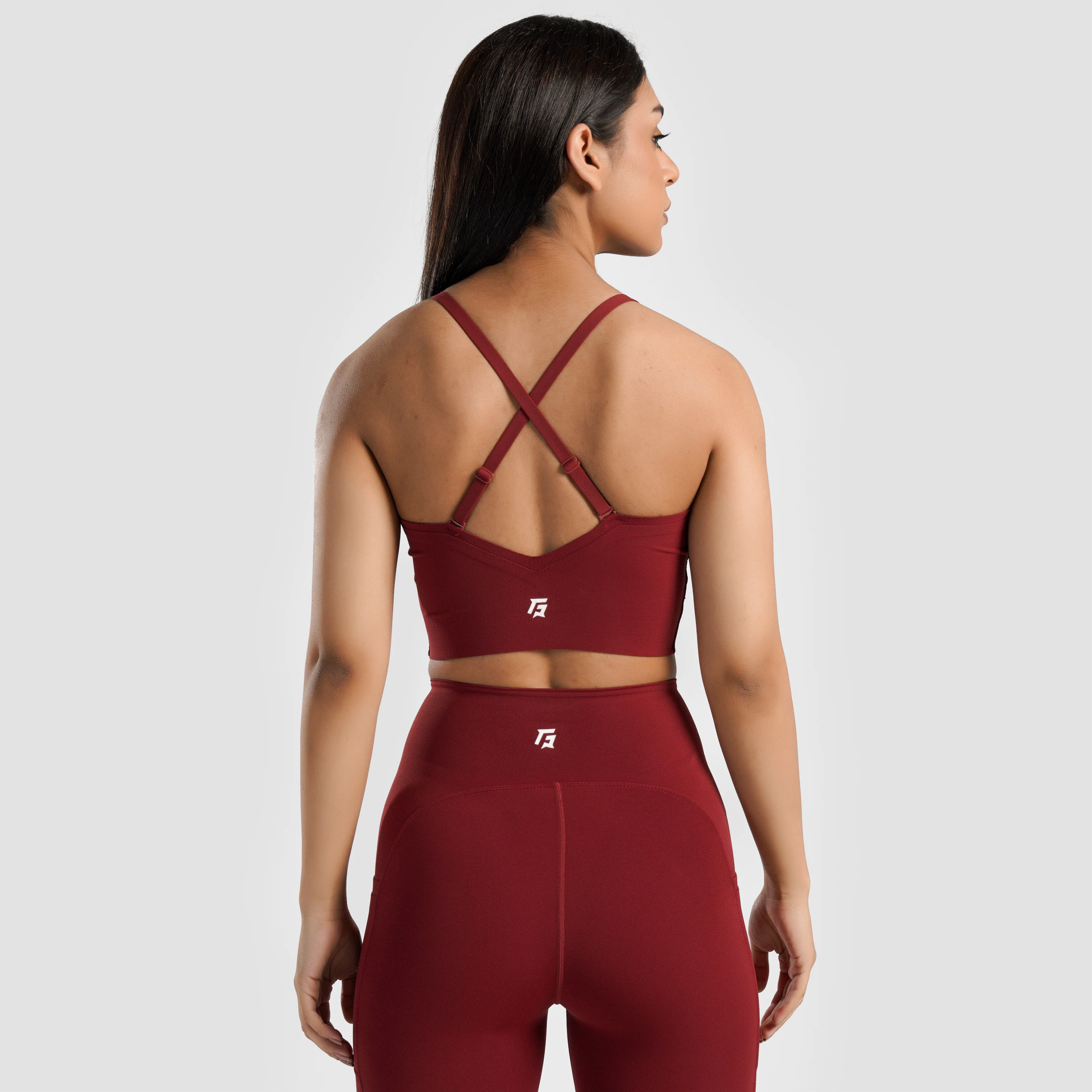 Radient Sports Bra (Red) - Image 2
