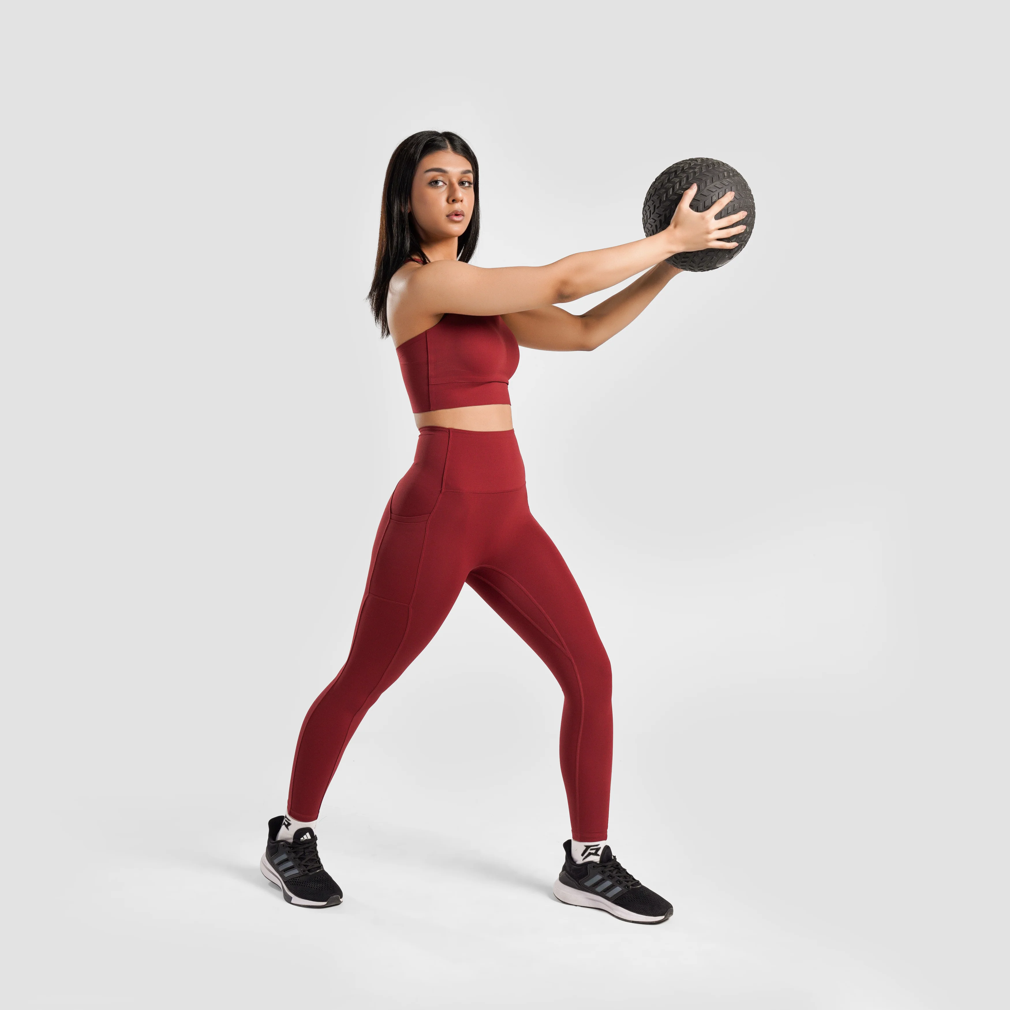 Radient Sports Bra (Red) - Image 3