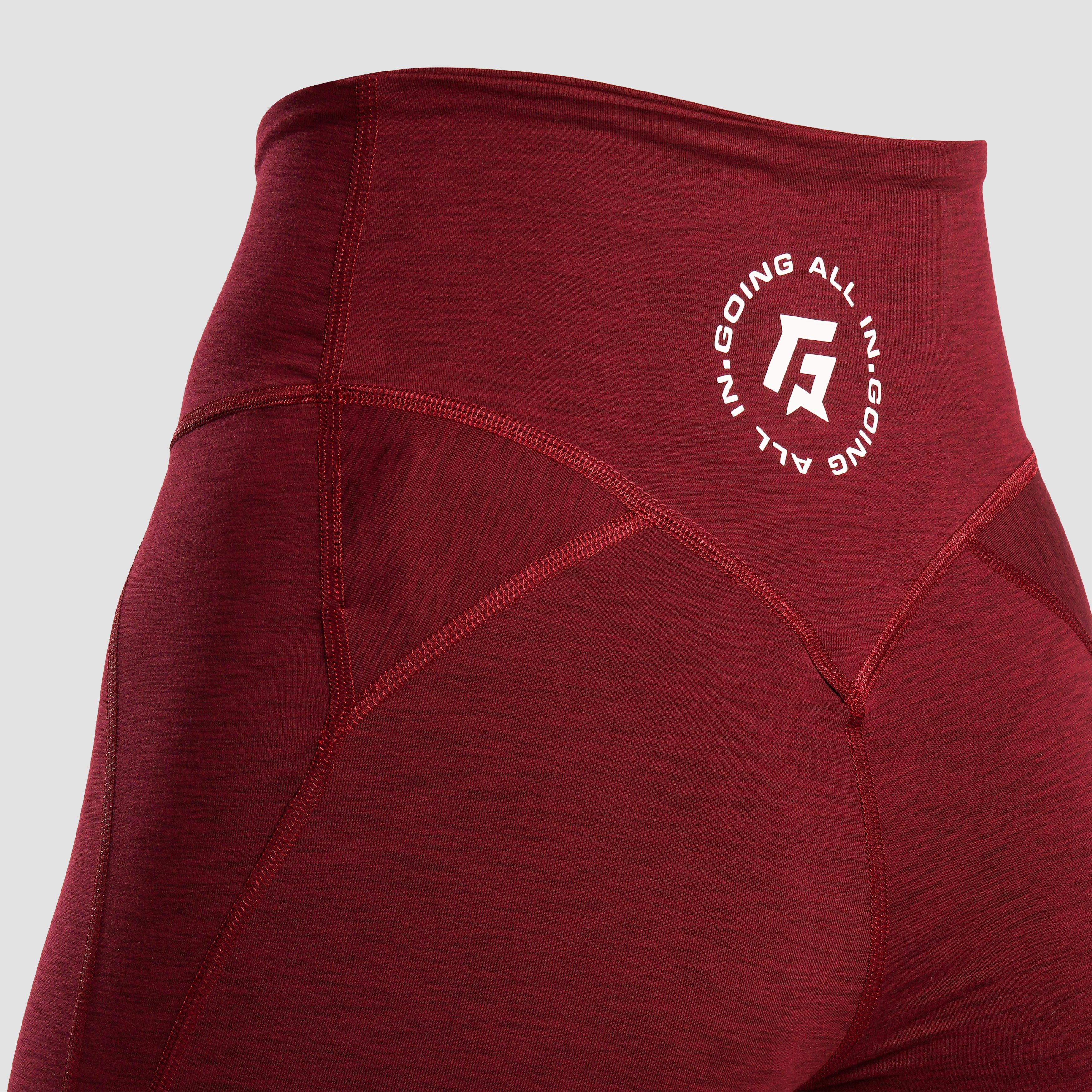 Revsync Compression Shorts (Maroon) - Image 4
