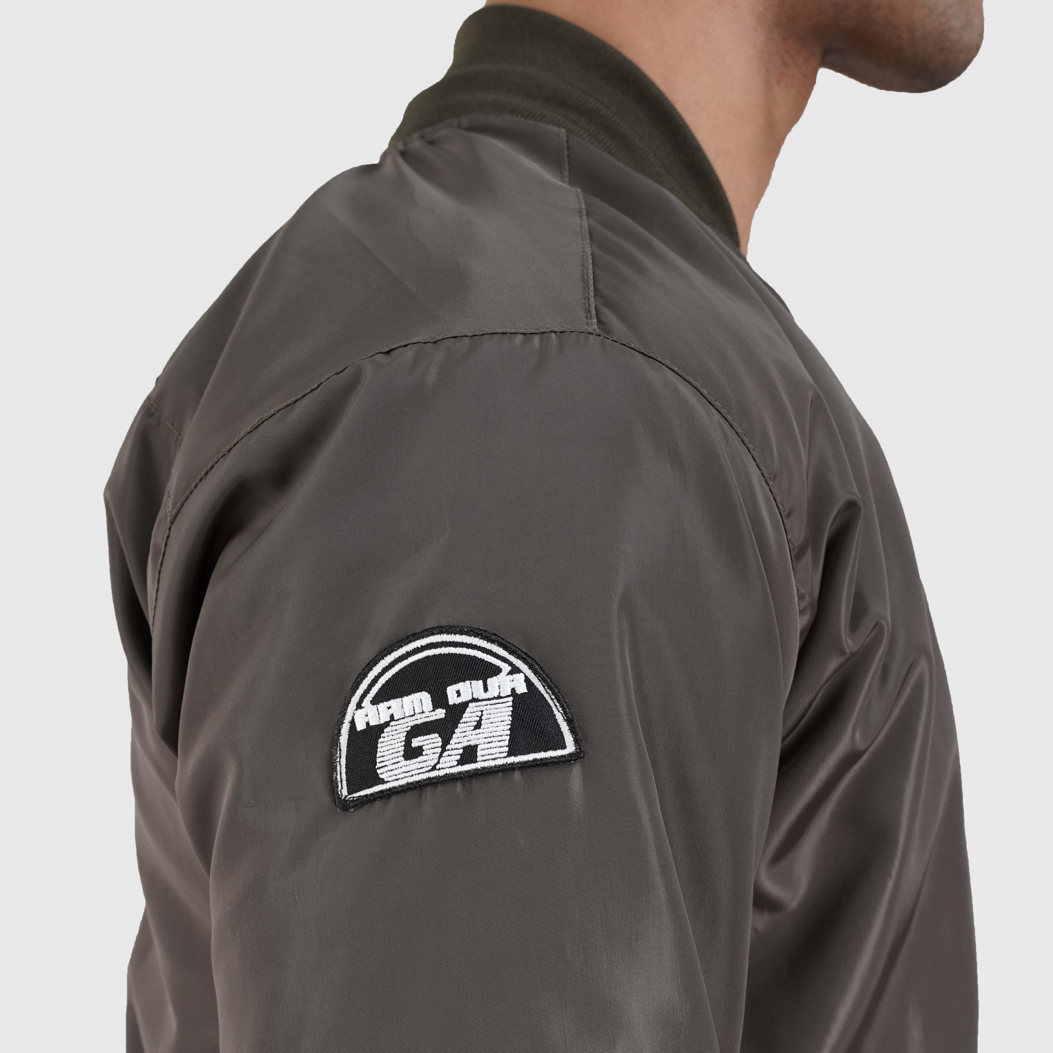 Rock Bomber Jacket (Olive) - Image 6