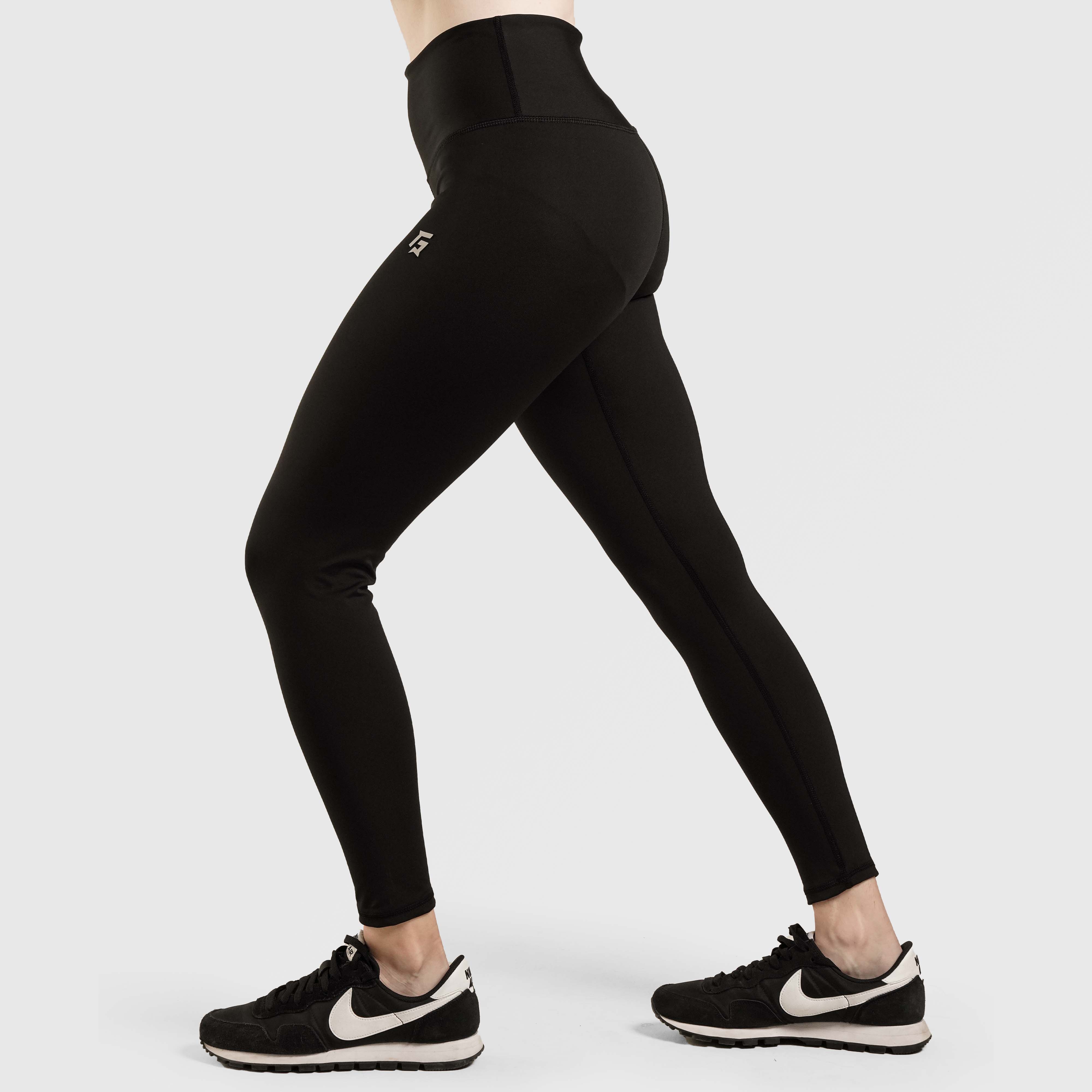 Run Leggings (Black) - Image 3