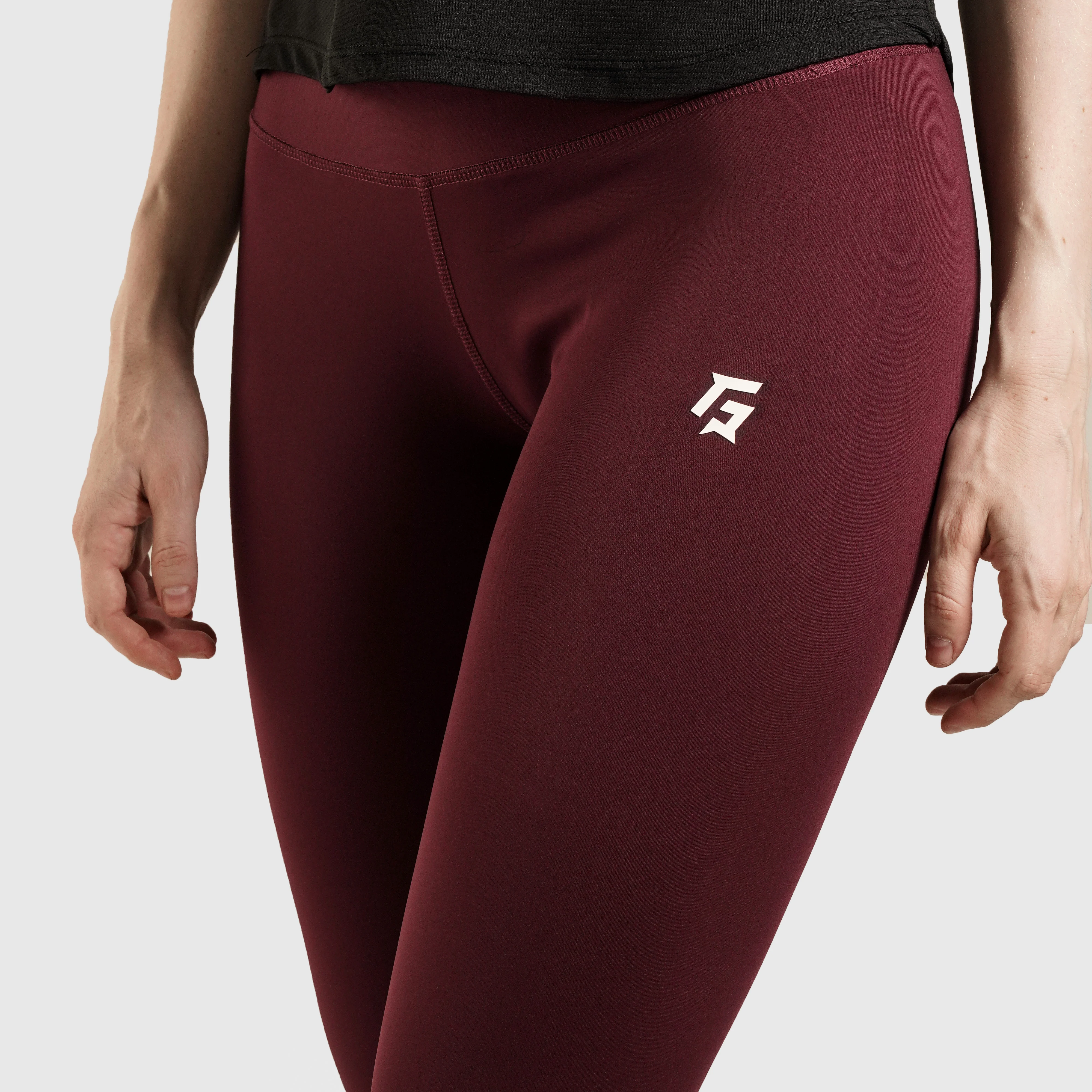 Run Leggings (Maroon) - Image 6
