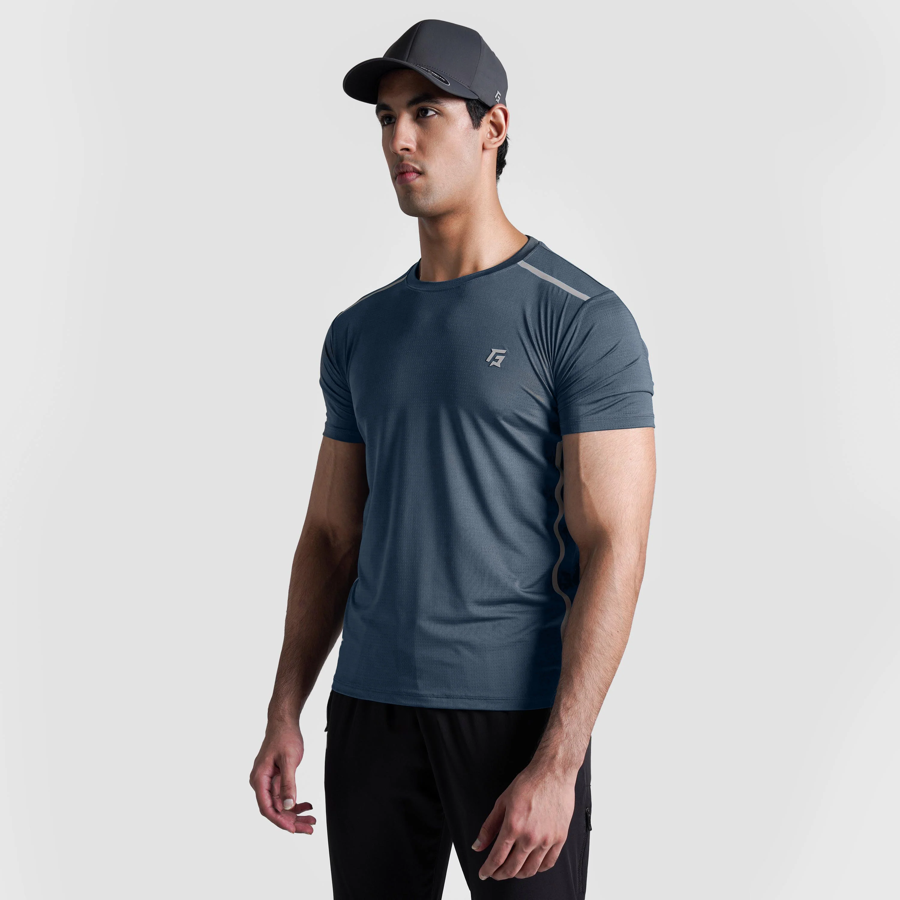 Run Overland Tee (Dark Grey) - Image 3