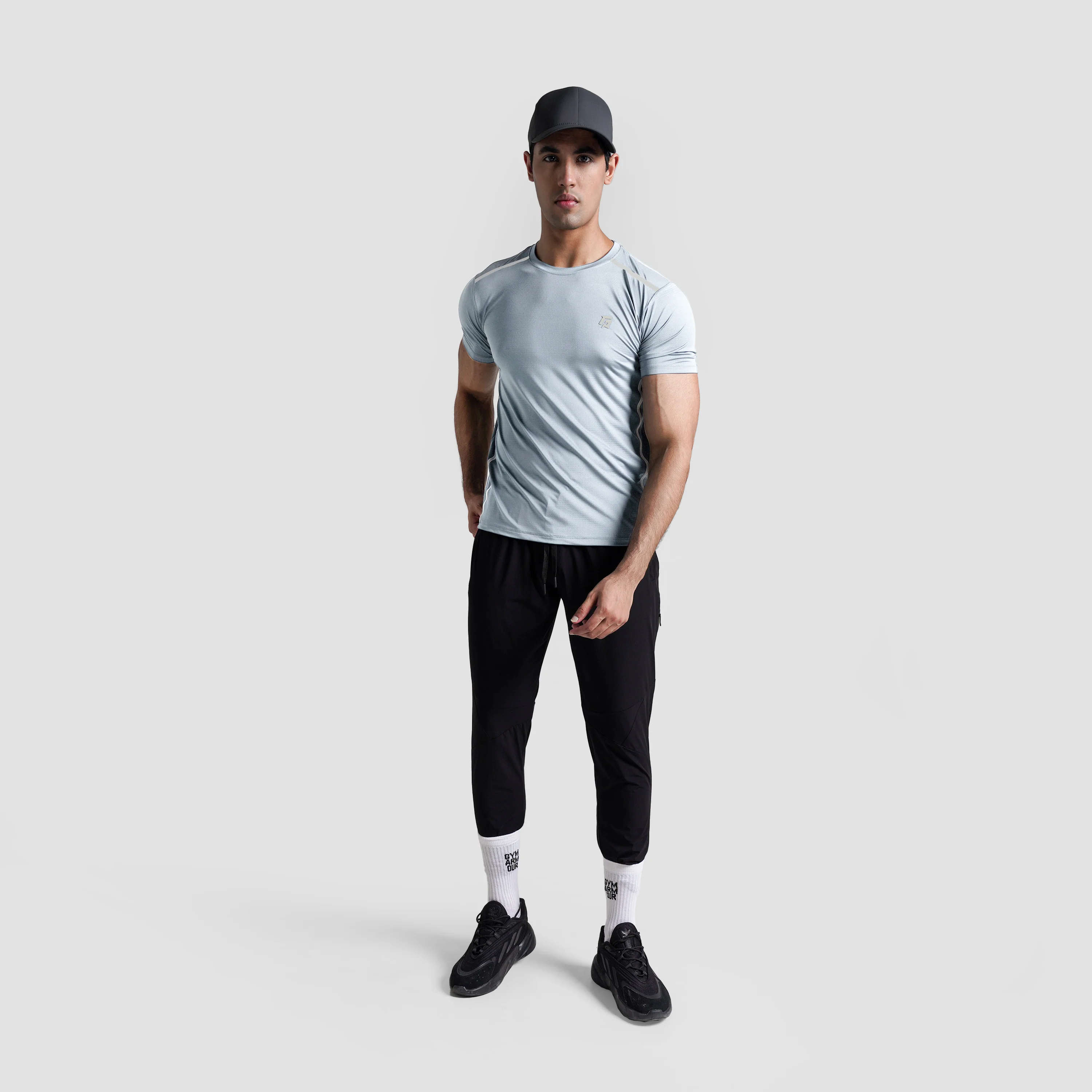 Run Overland Tee (Light Grey) - Image 4