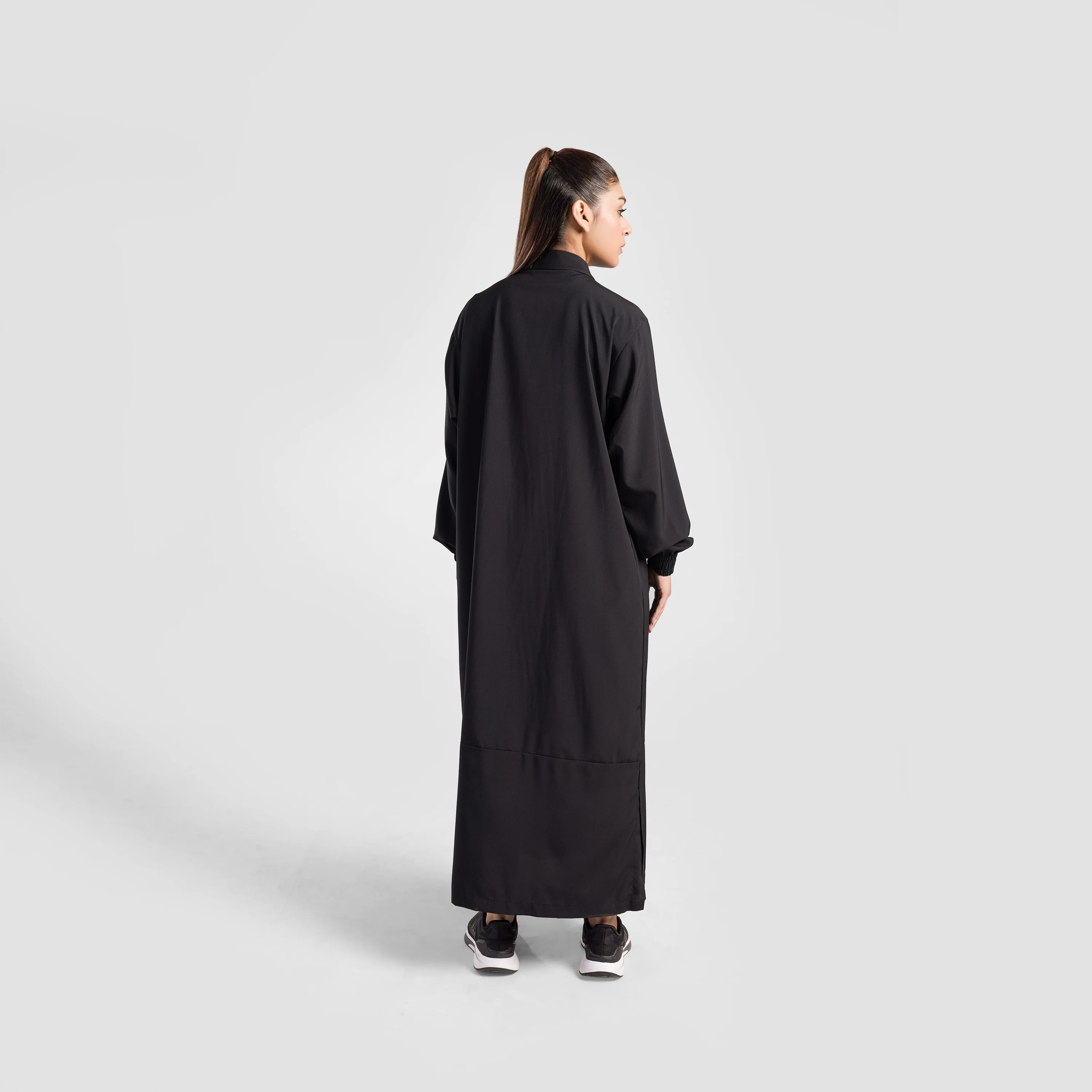 Shield Abaya Top (Black) - Image 2