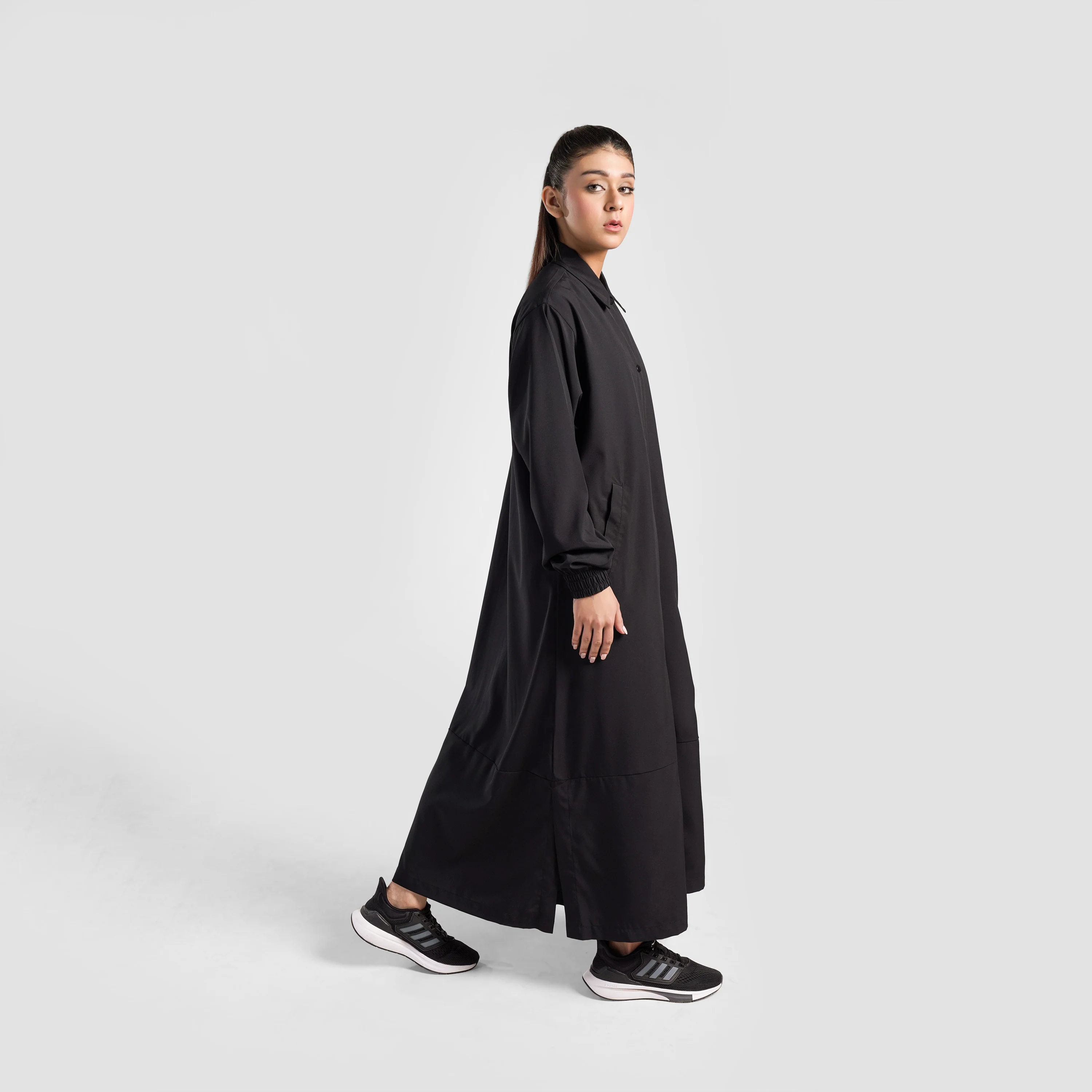 Shield Abaya Top (Black) - Image 4