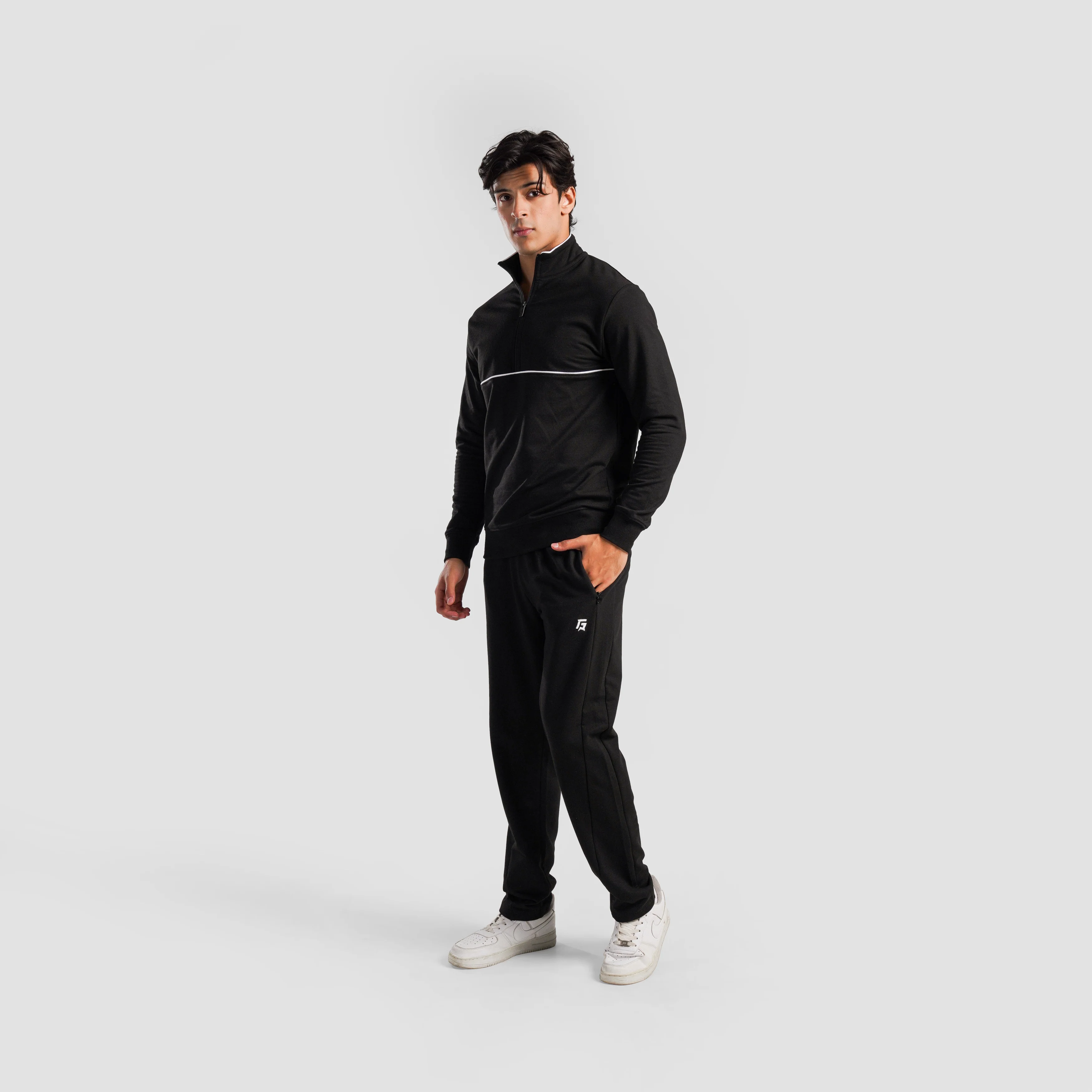 Shift Half Zip (Black) - Image 4