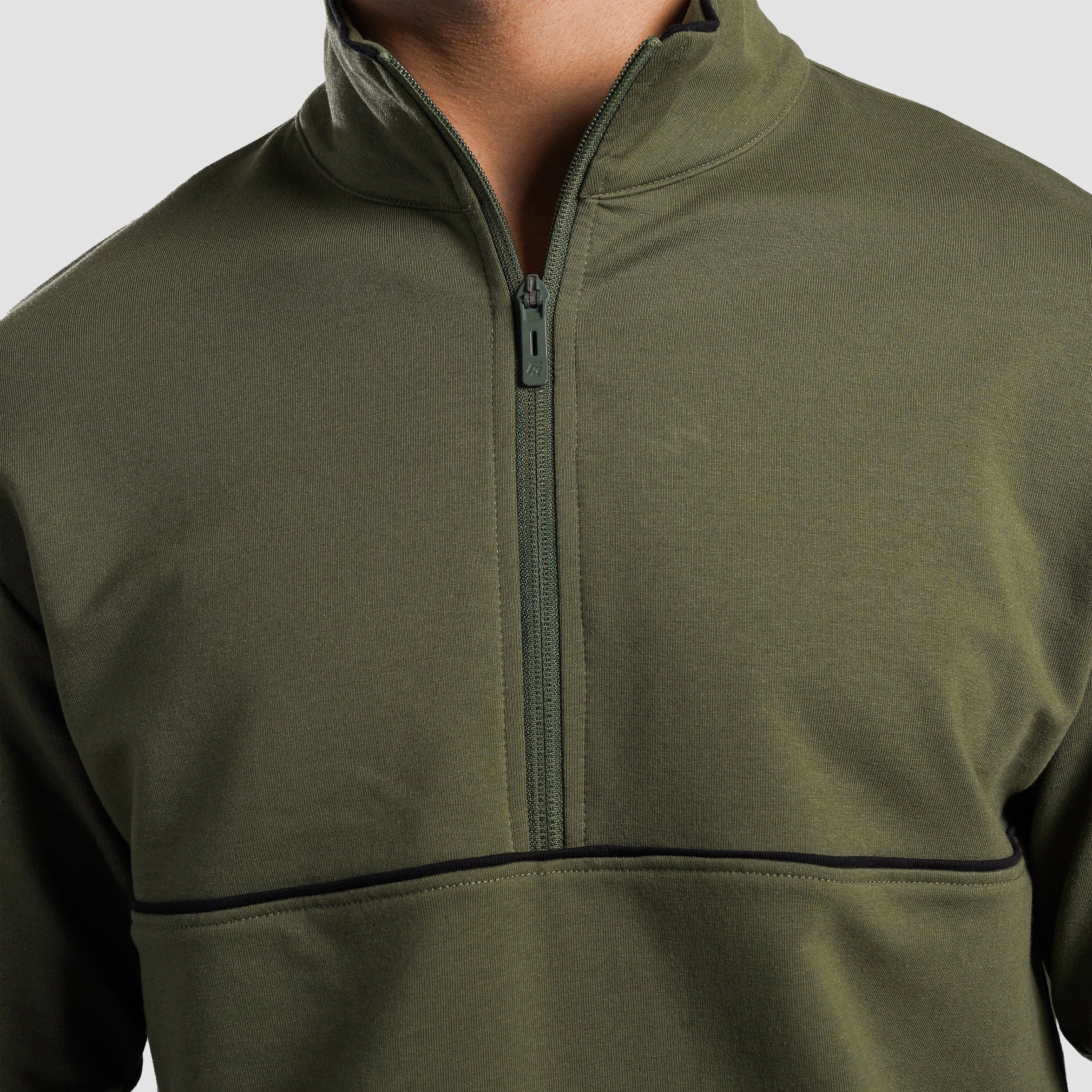 Shift Half Zip (Olive) - Image 6
