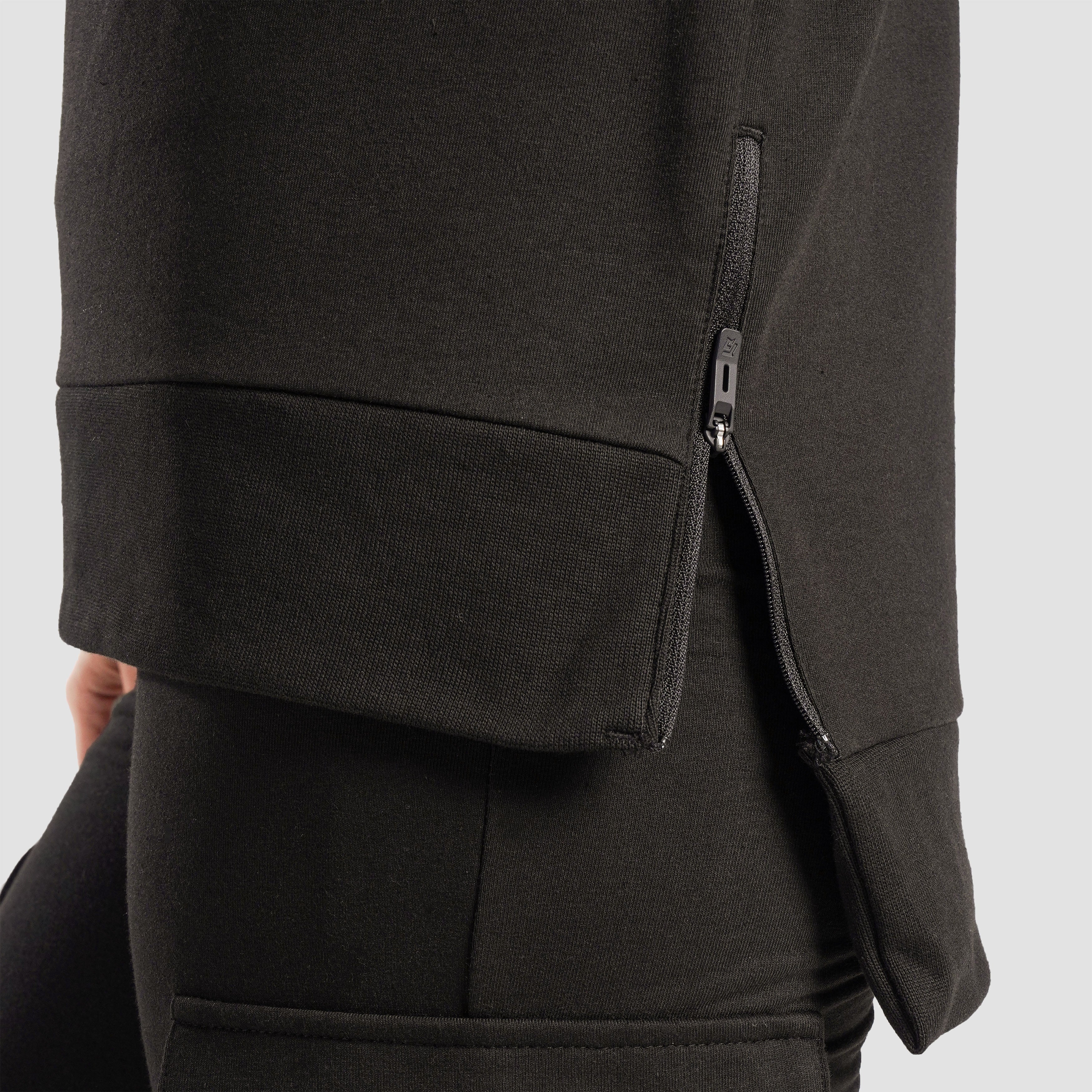 Side Zip Up Top (Black) - Image 6