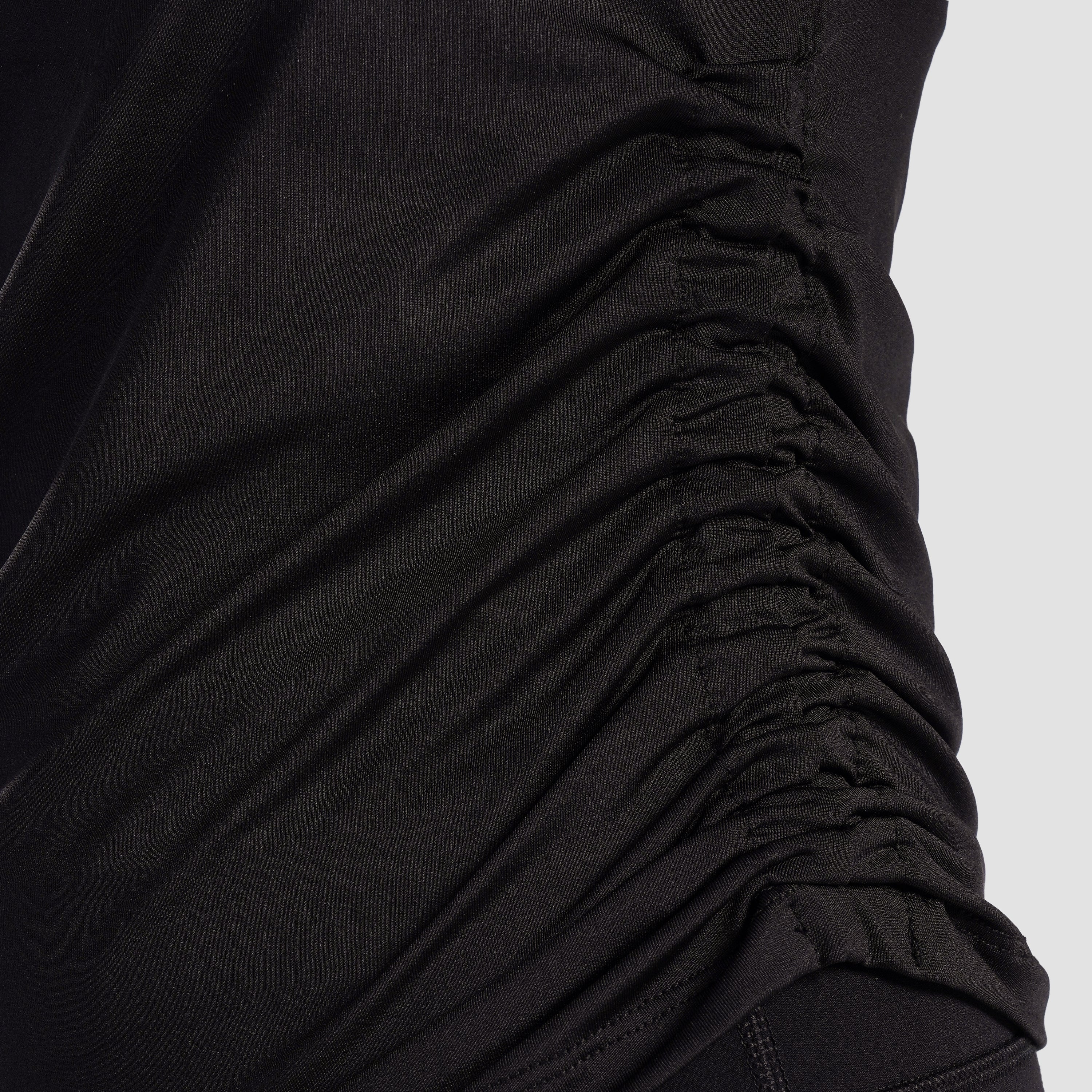 Sleek Ruche Top (Black) - Image 6