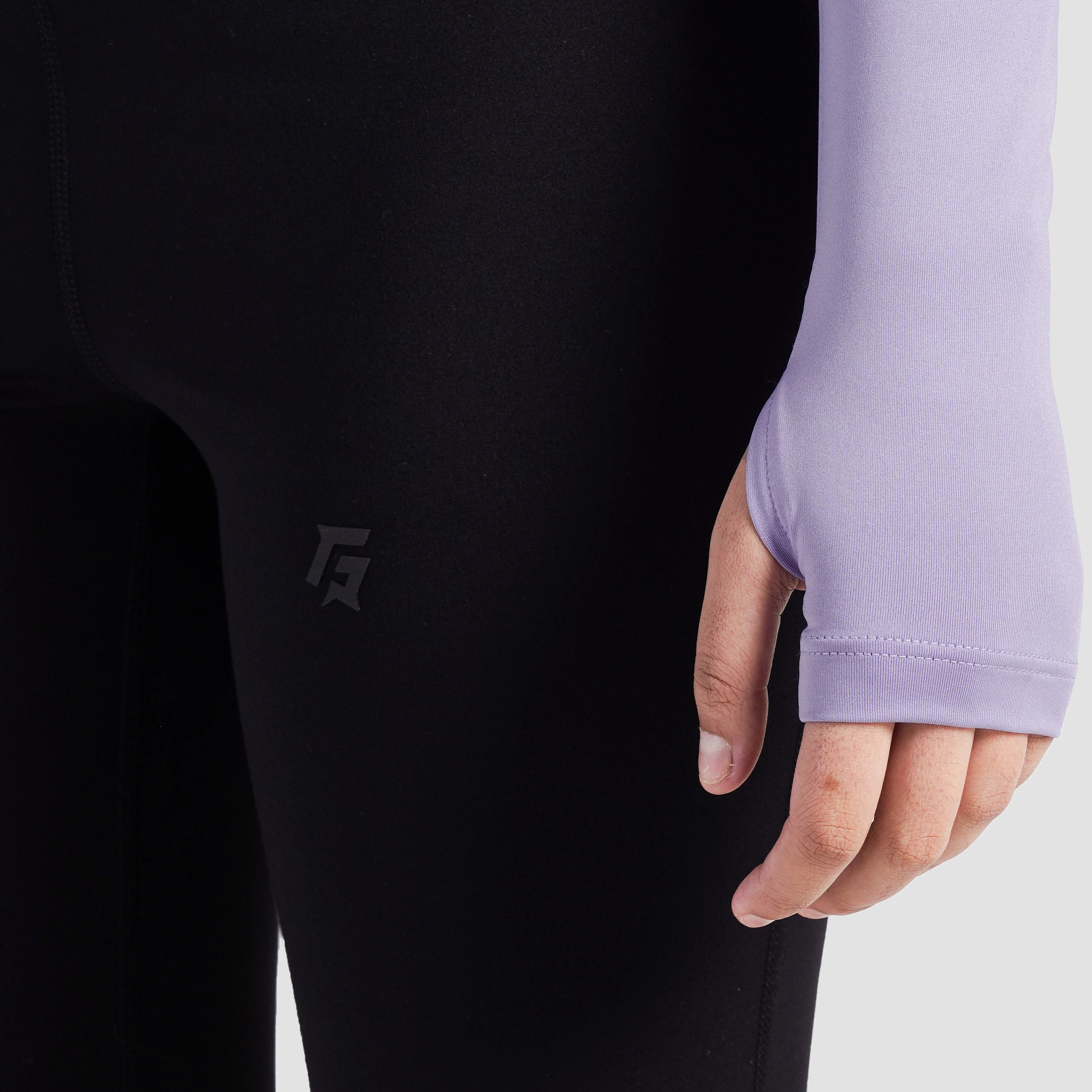 Sleek Ruche Top (Lilac) - Image 5