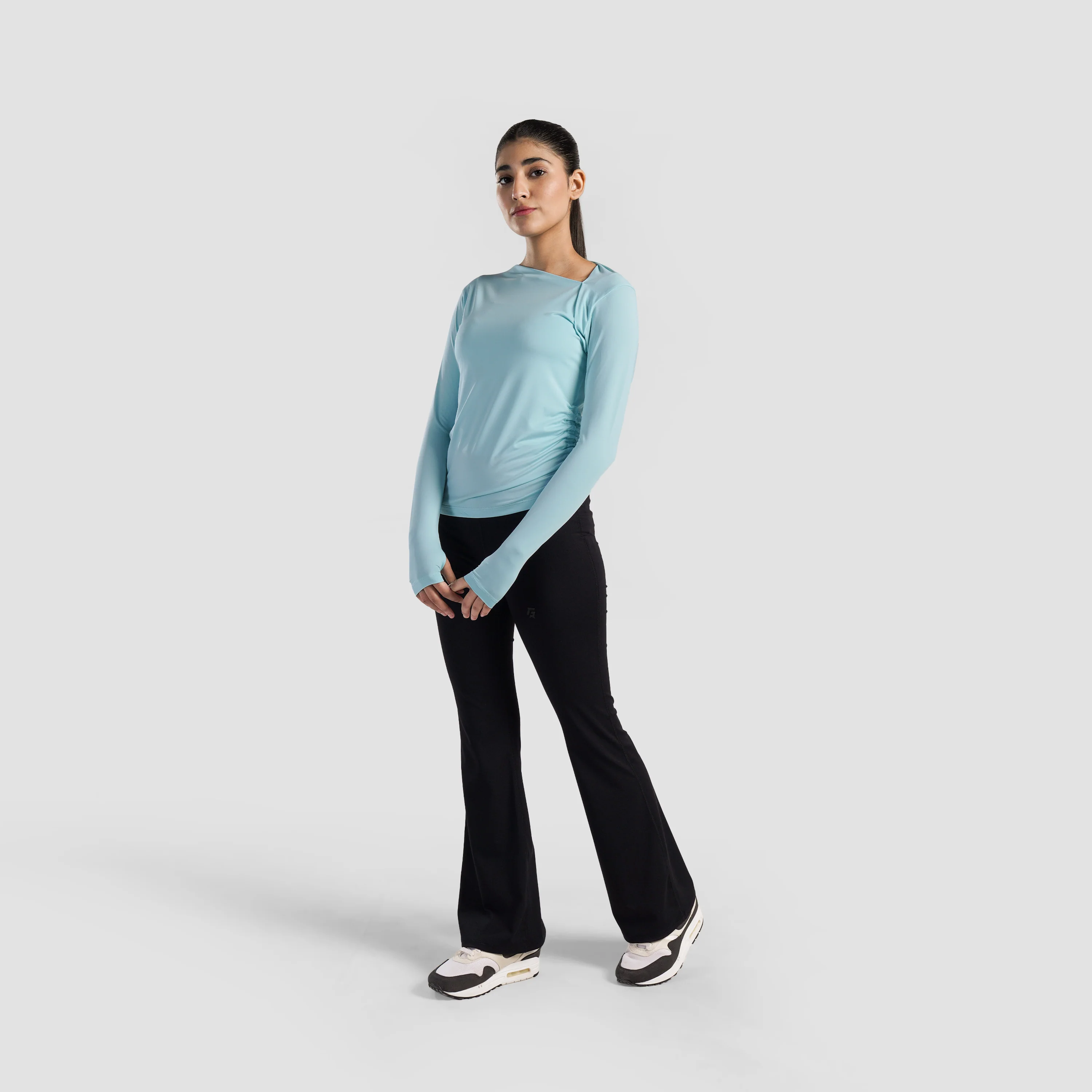 Sleek Ruche Top (Mint) - Image 4