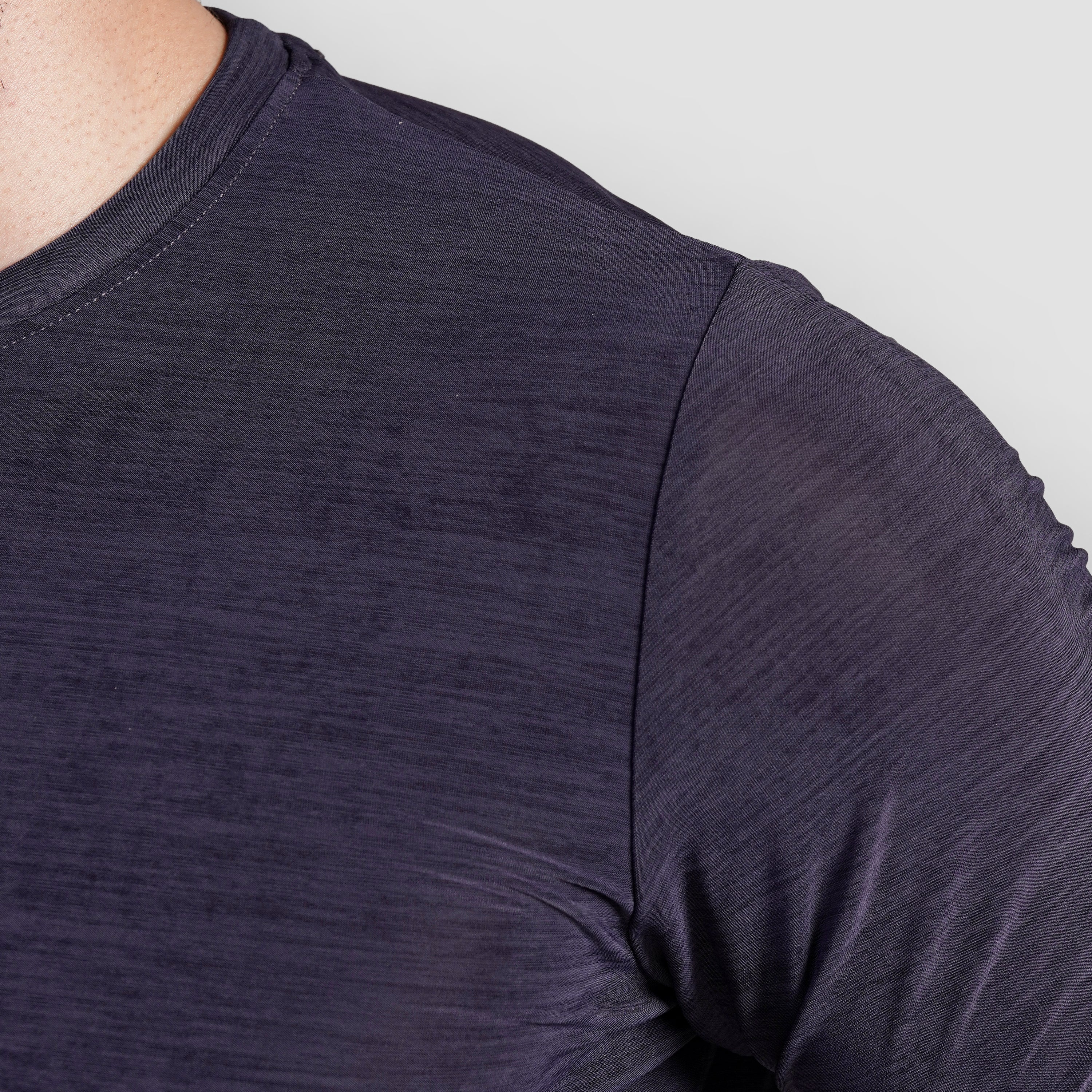 Slub Comfort Tee (Grey) - Image 5