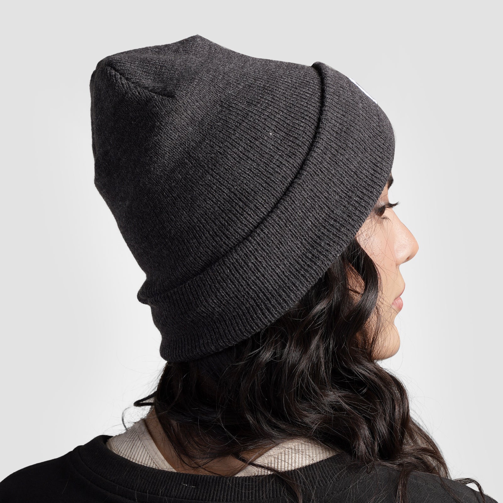 Snug Beanie (Dark Grey) - Image 2