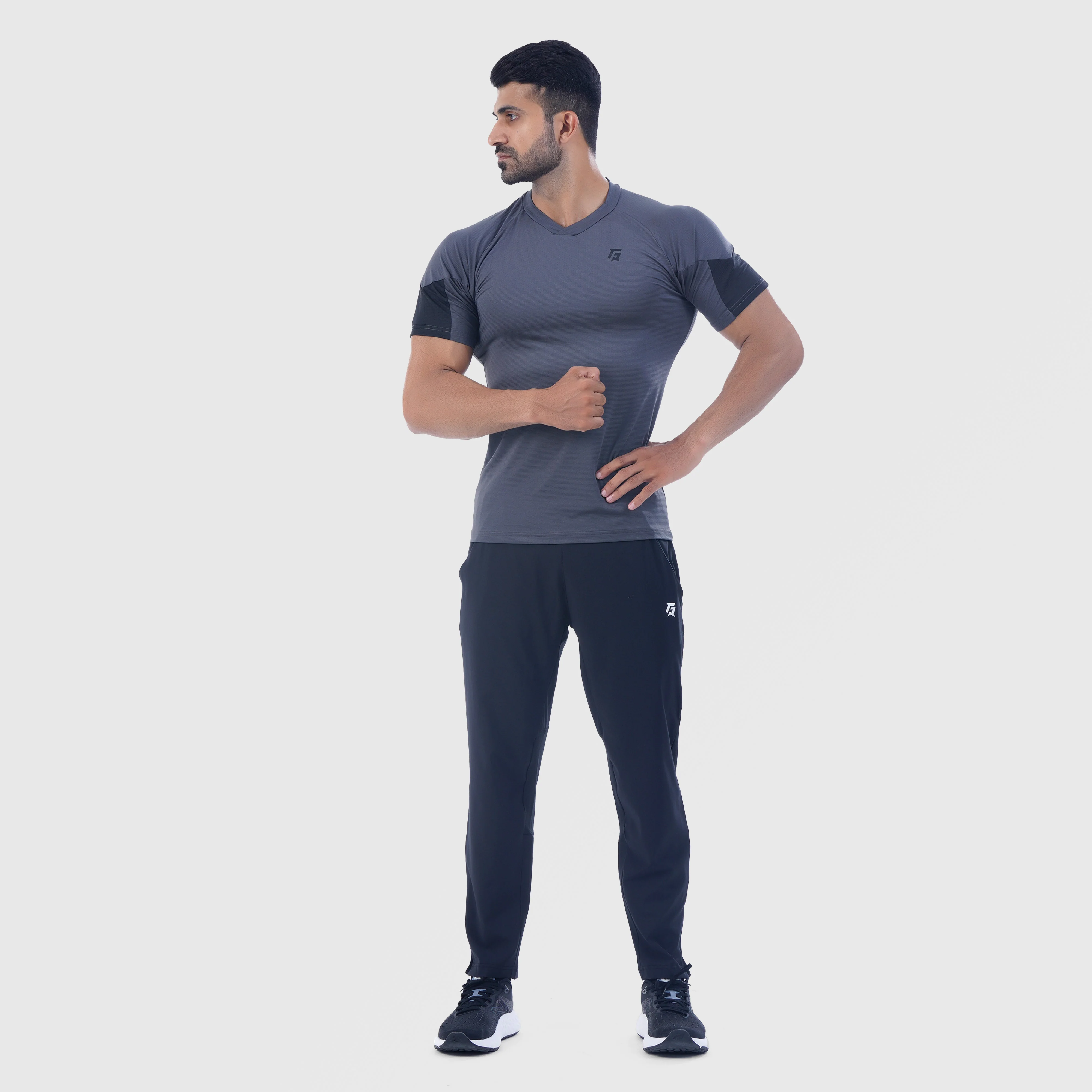 Speed Fit Tee (Grey) - Image 4