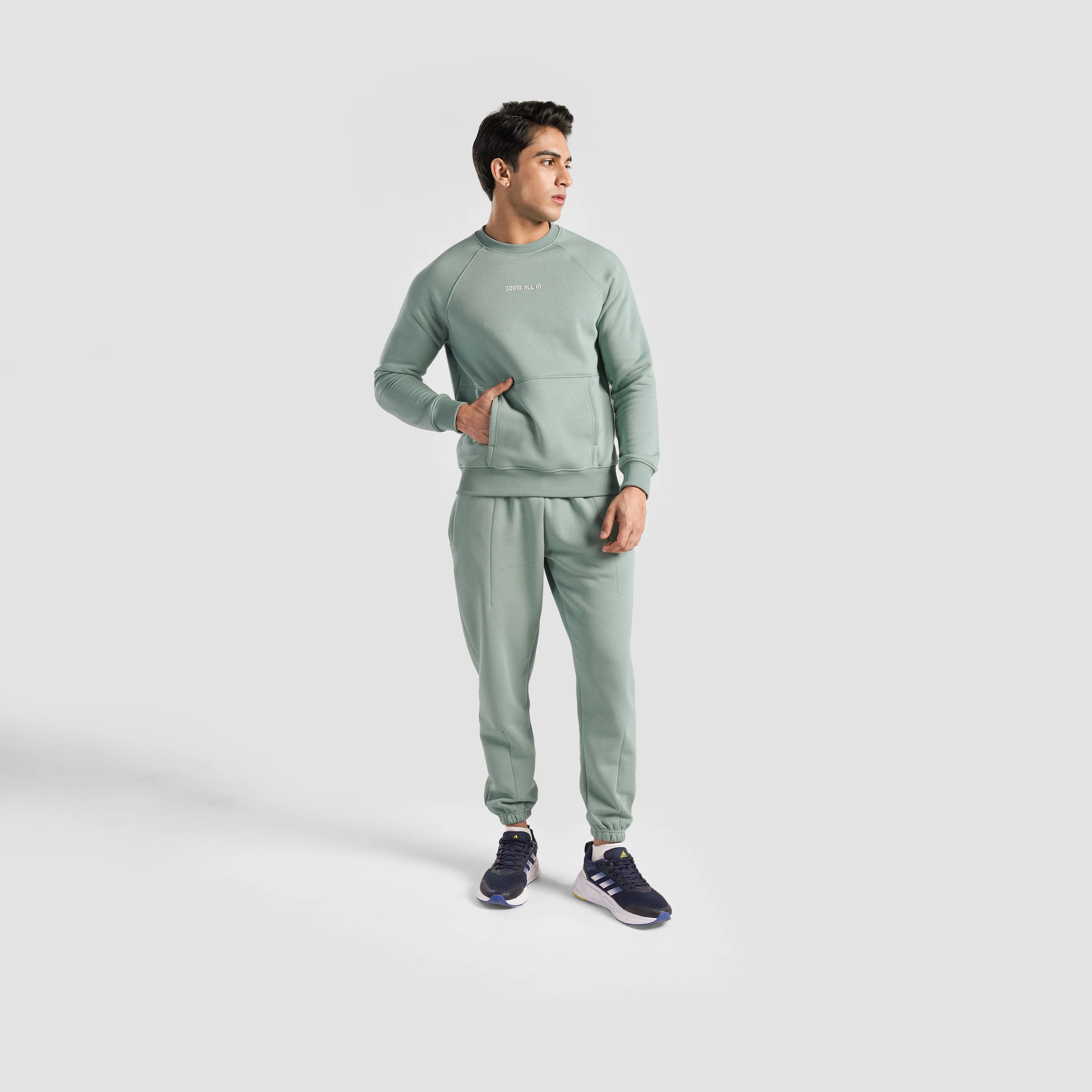 Strength SweatShirt (Green) - Image 4
