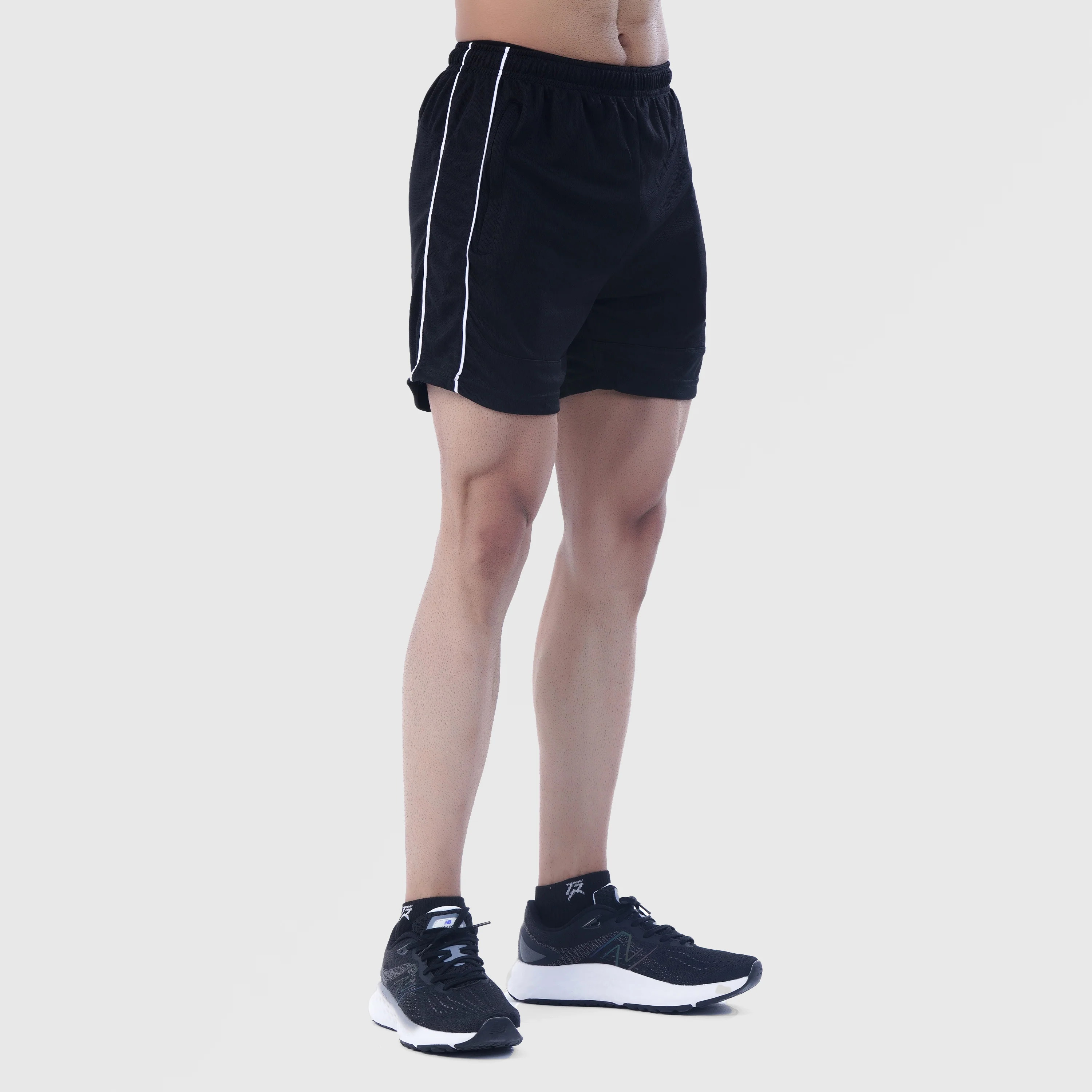 Stretch Ease Shorts (Black) - Image 4
