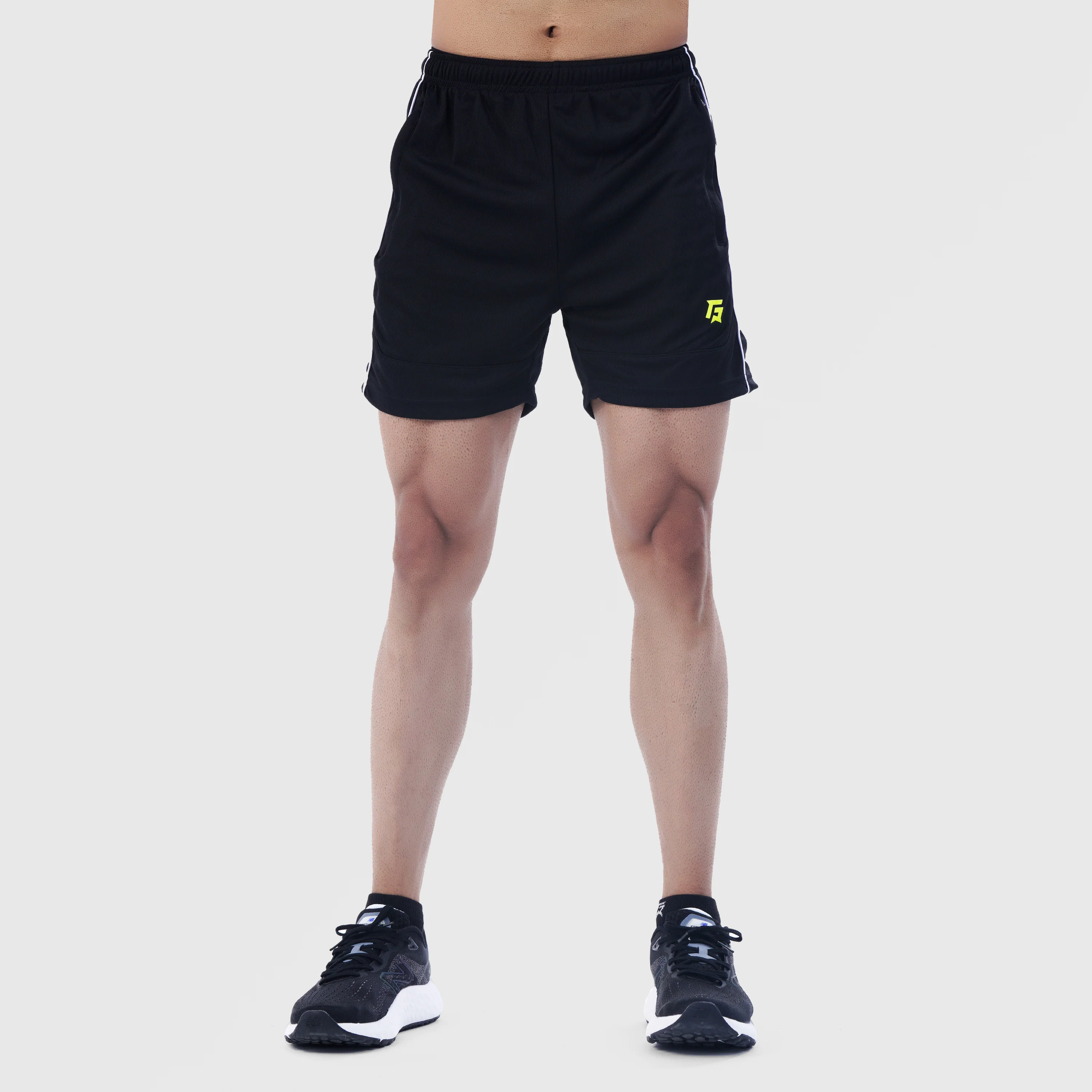 Stretch Ease Shorts (Black) - Image 5